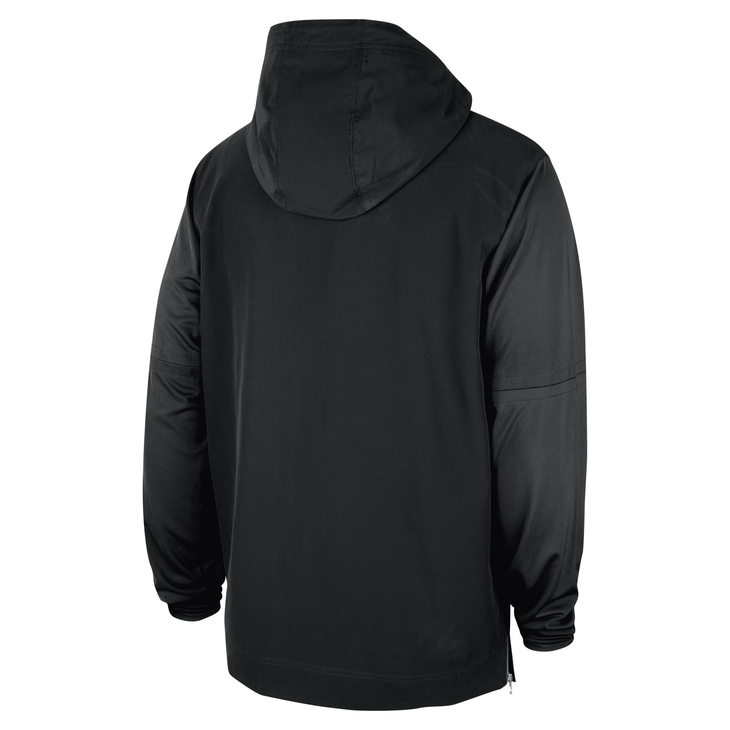 Mens Nike Penn State Nittany Lions 2023 Sideline Player Quarter-Zip Hoodie Jacket Blue Product Image