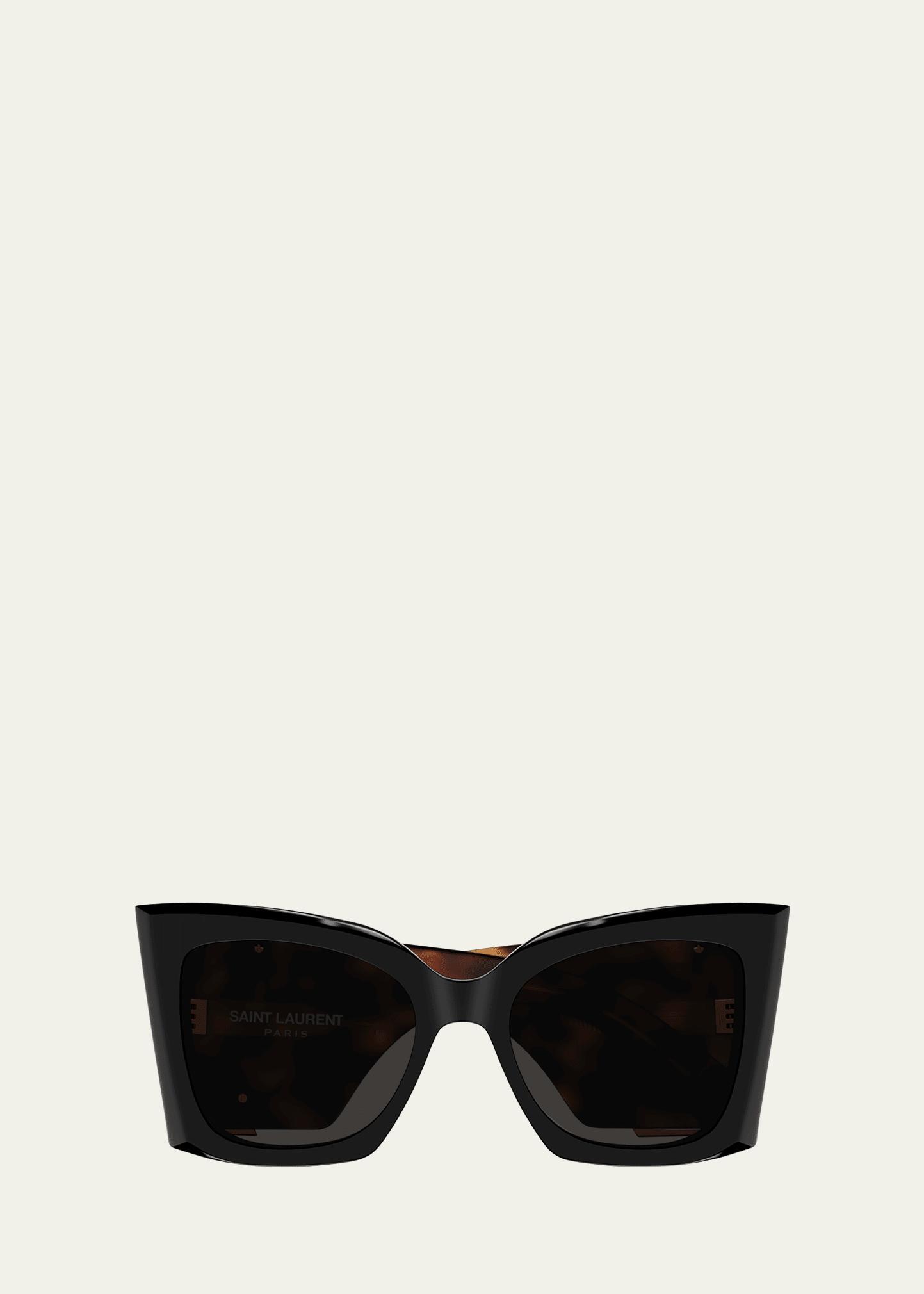 Womens Monogram Acetate 54MM Blaze Rectangular Sunglasses Product Image