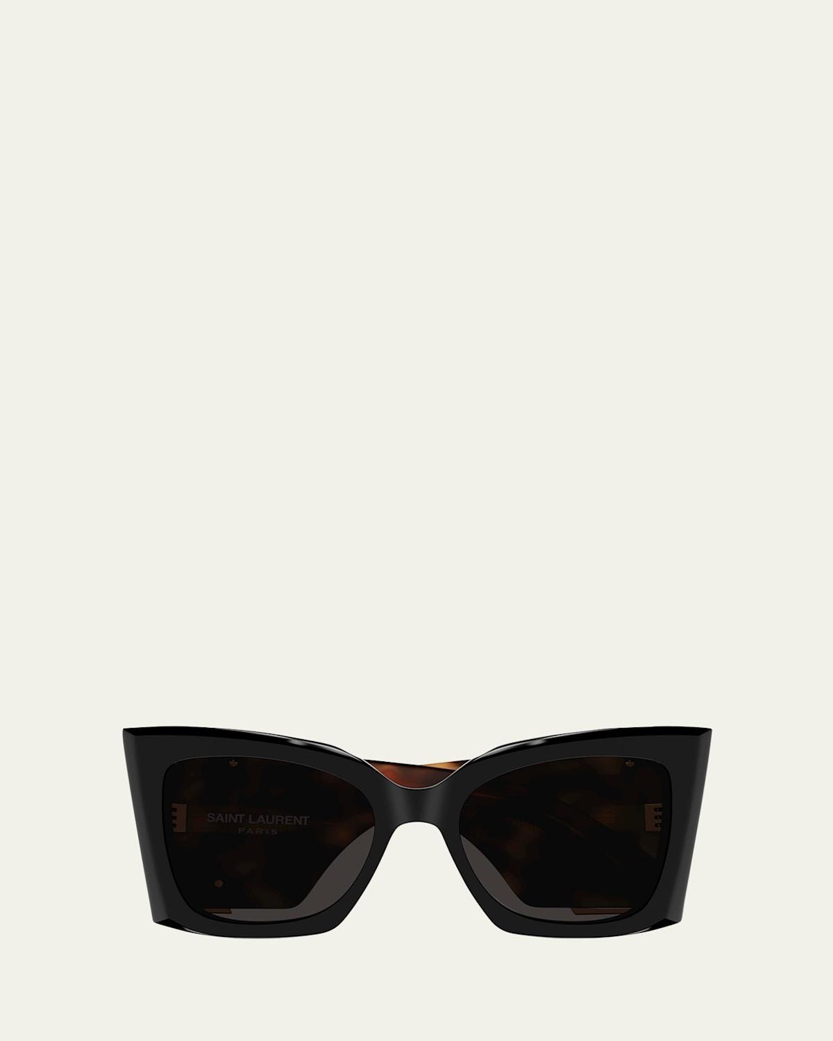 Womens Monogram Acetate 54MM Blaze Rectangular Sunglasses Product Image