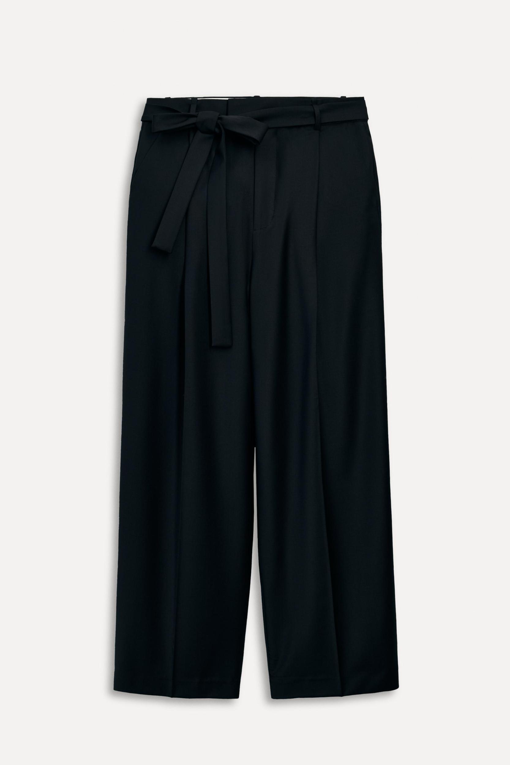 50TH ANNIVERSARY WOOL BLEND BELTED PANTS Product Image