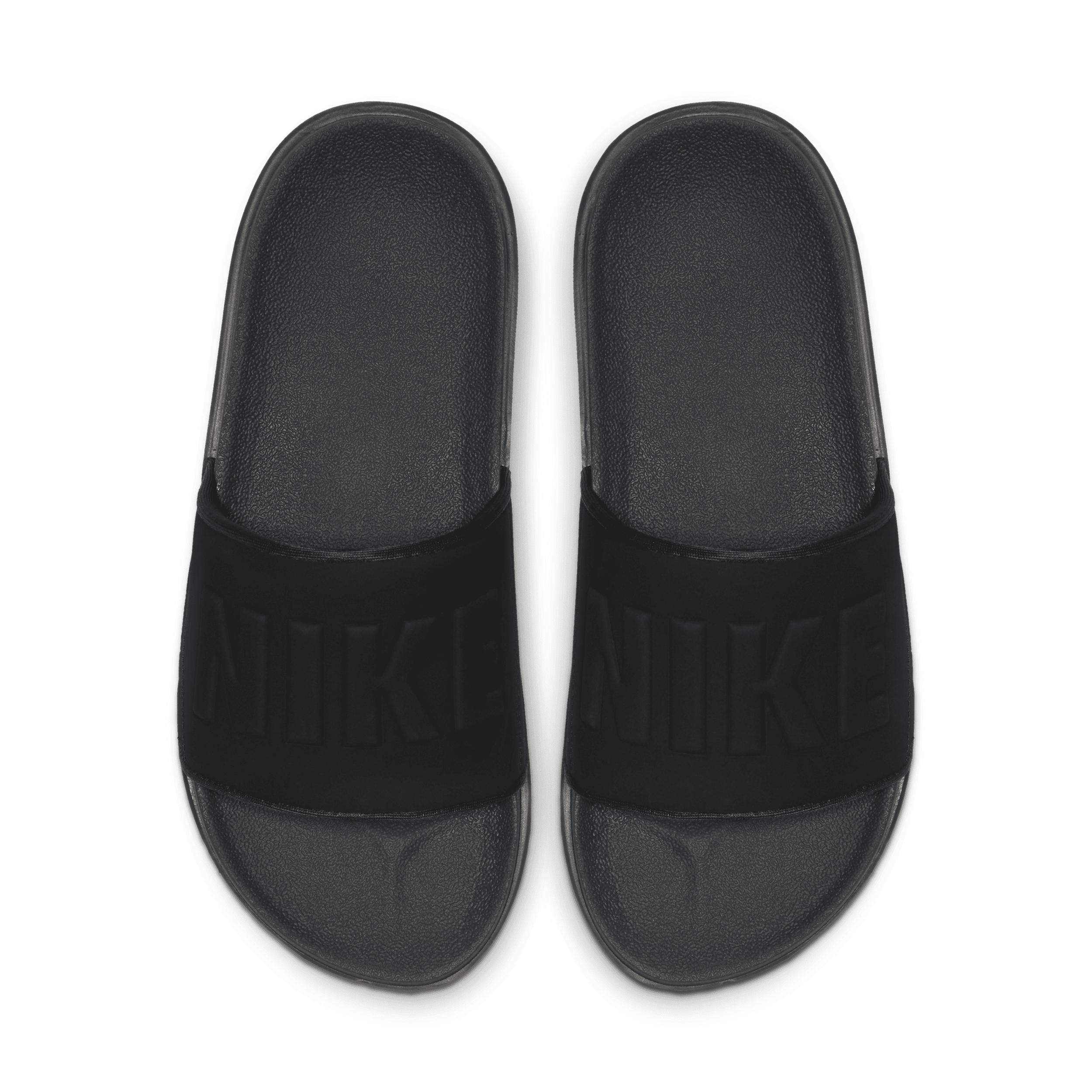 Nike Offcourt Men's Slide Sandals, Size: 15, Grey Black Product Image
