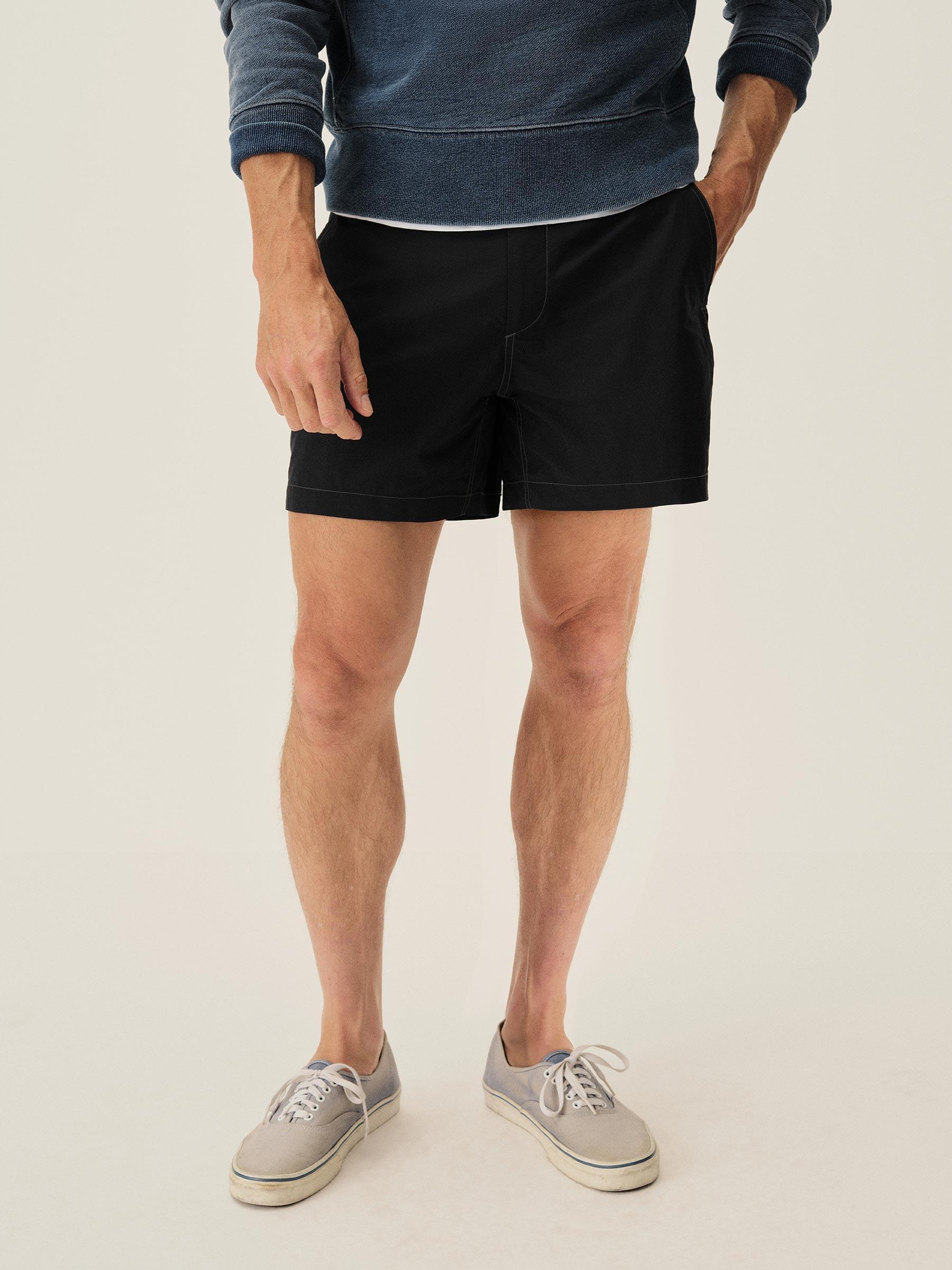 Navy Newport Nylon Swim Short Product Image