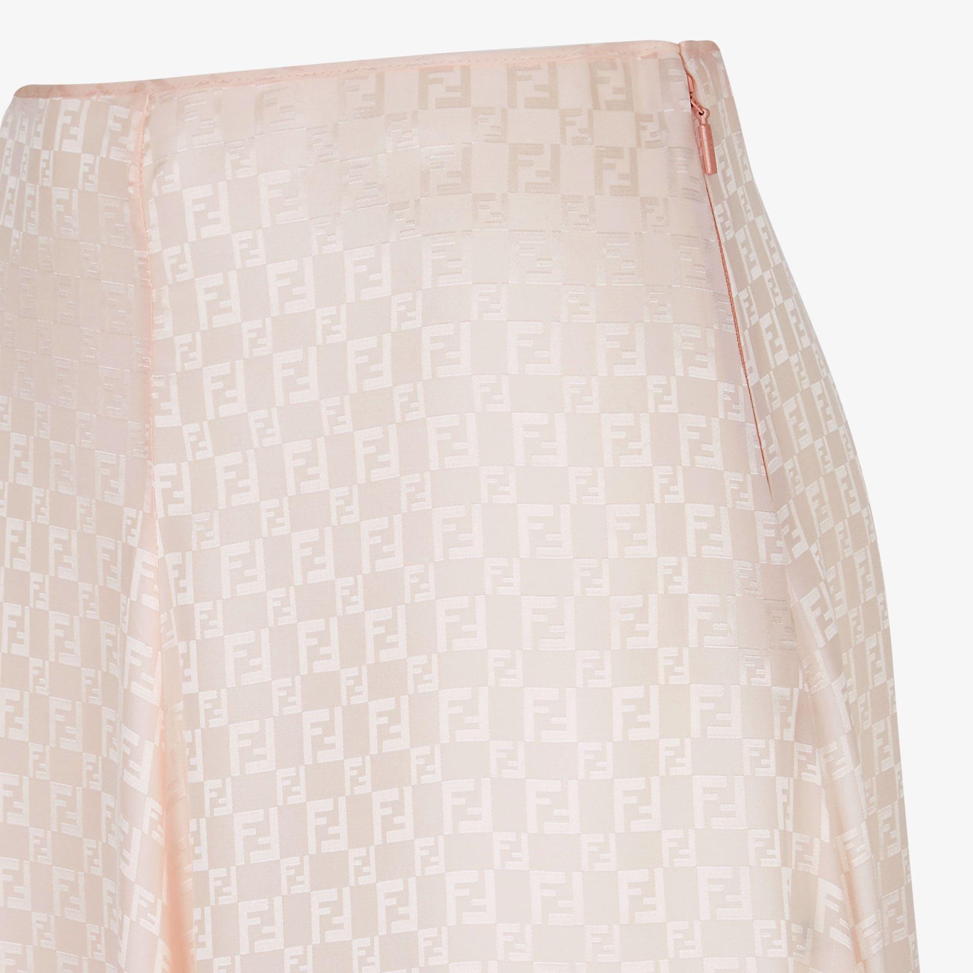 SkirtPink FF silk skirt Product Image