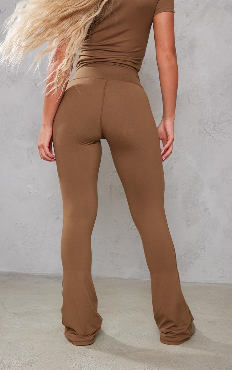 Caramel Sculpt Flare Yoga Pants Product Image