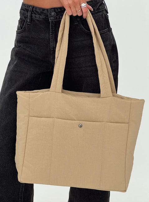 Alexandar Tote Bag Beige Product Image