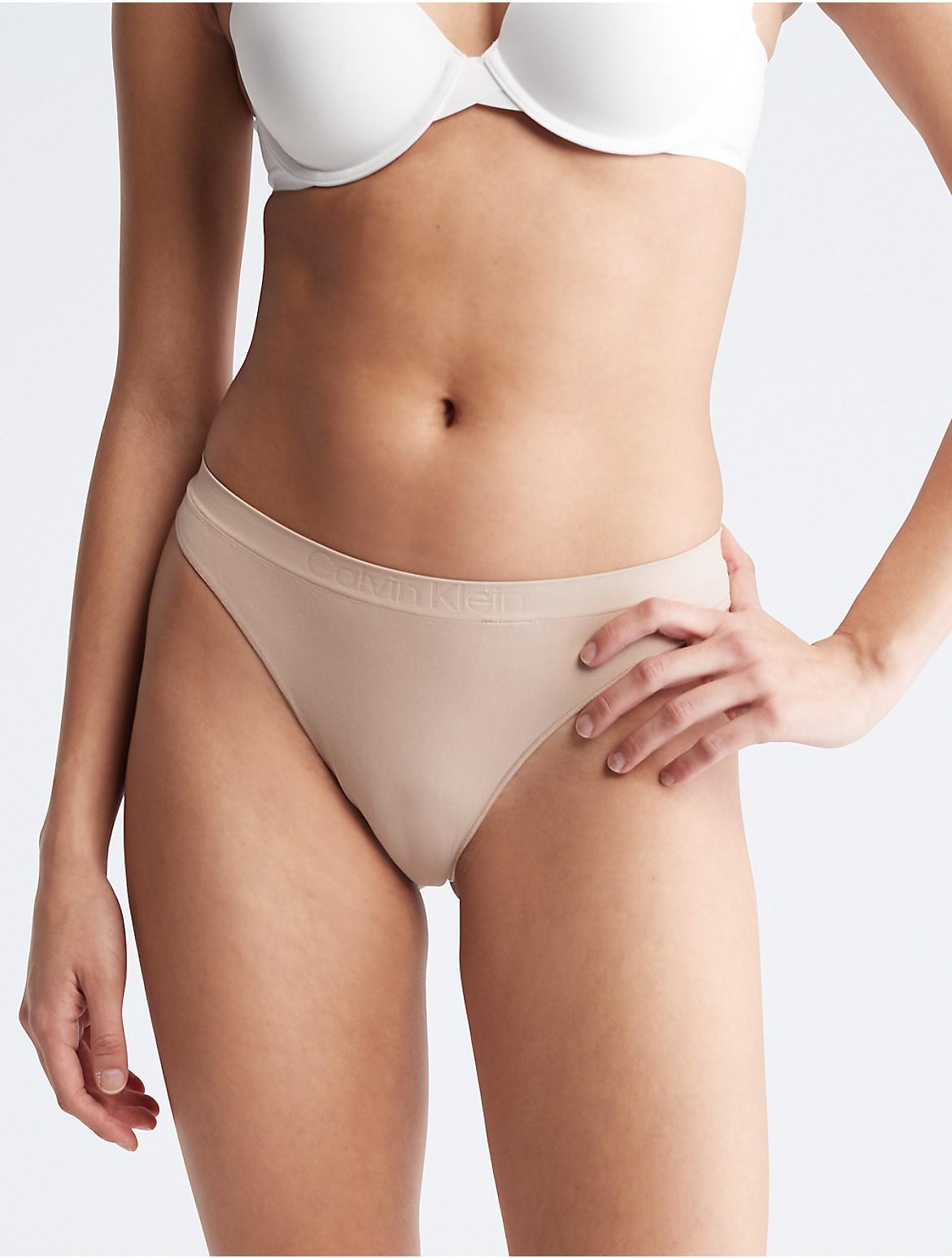 Calvin Klein Women's Bonded Flex Thong - Yellow - XL Product Image