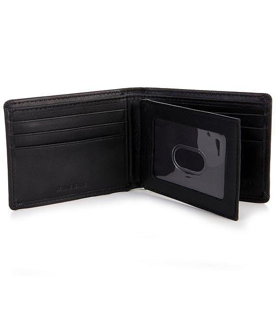 Roundtree & Yorke Slim Nappa Leather Winged Bifold Wallet Product Image