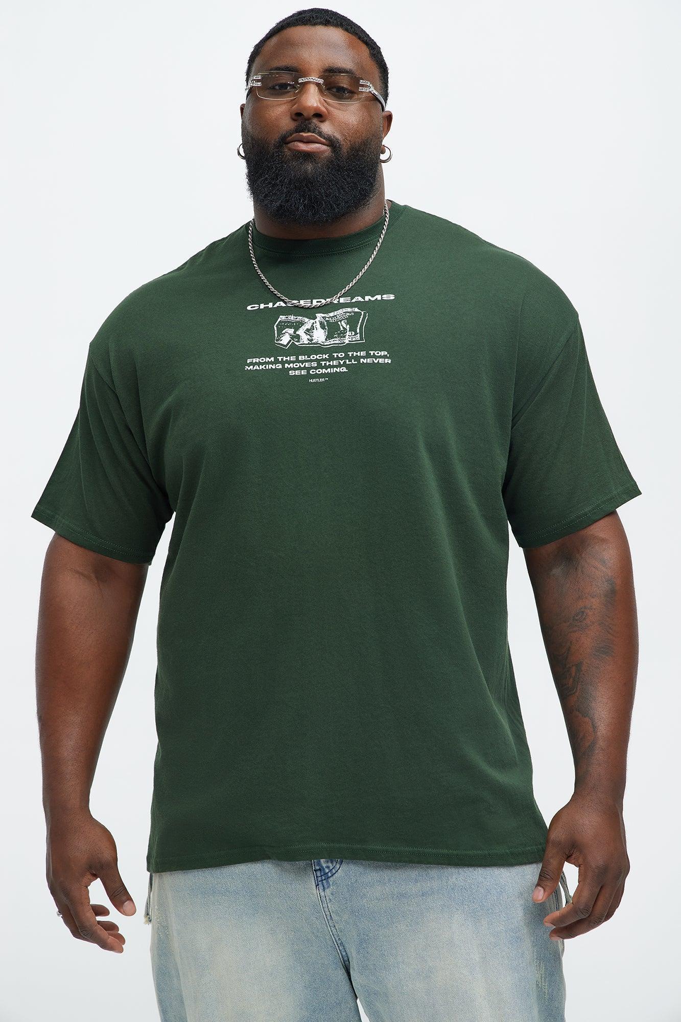 Dream Hustler Short Sleeve Tee - Green Product Image