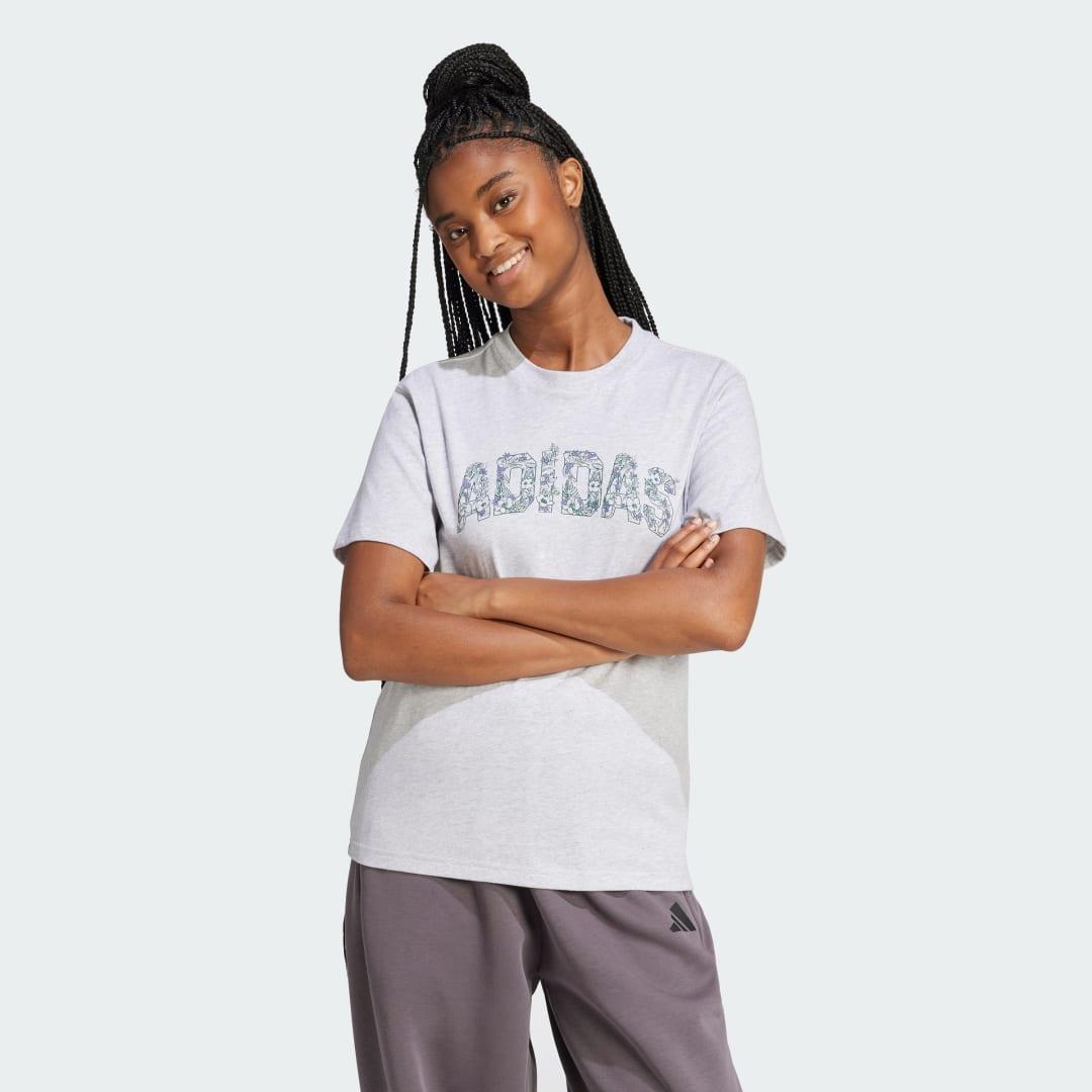 adidas Tech Illustrate Graphic Tee True Pink XS Womens Product Image