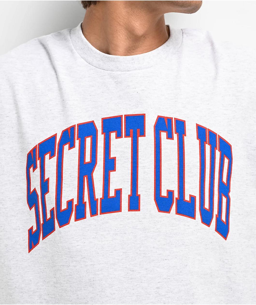 Secret Club Arc Grey T-Shirt Product Image