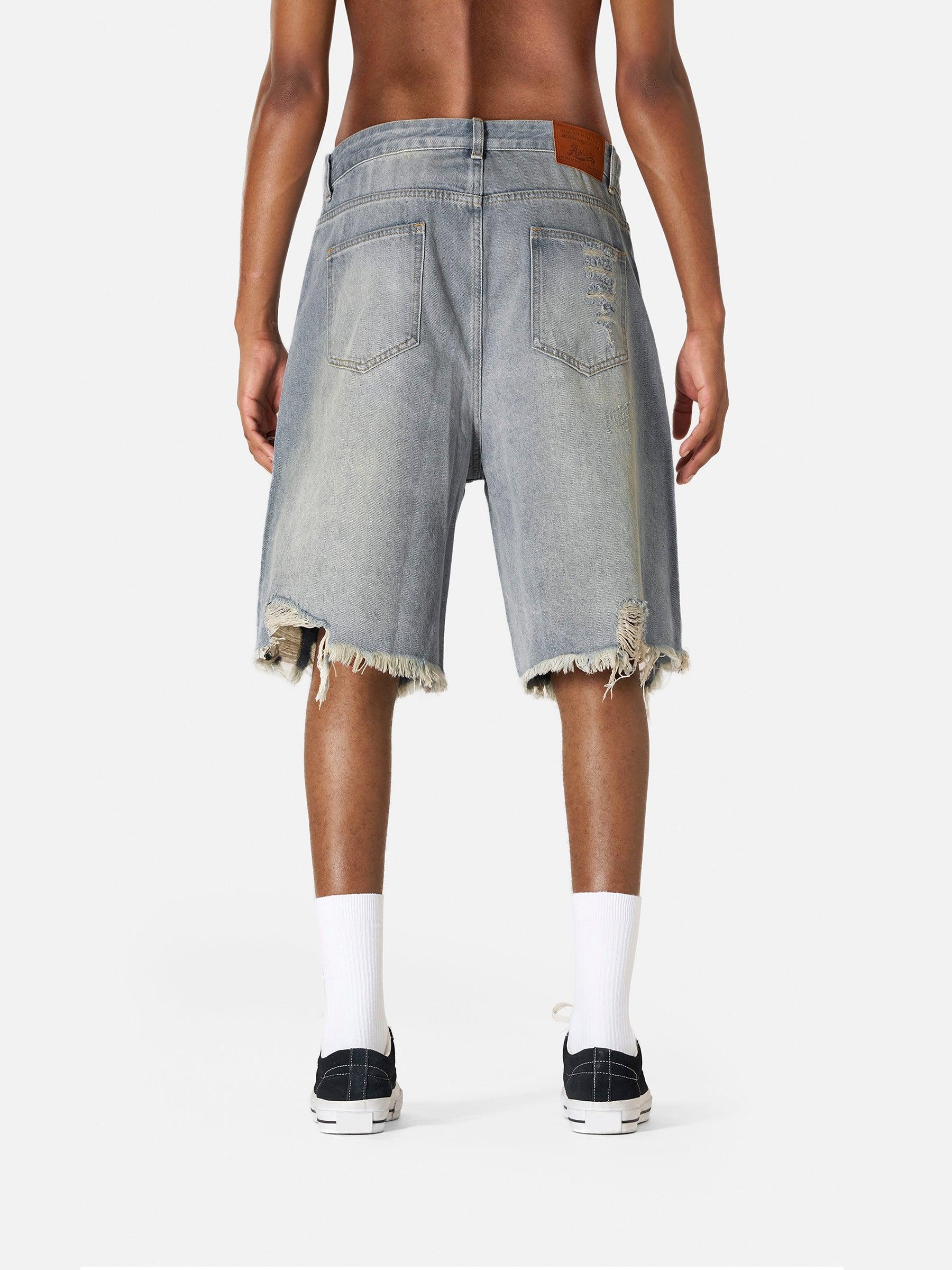 Aelfric Eden Rhinestone Application Jorts Product Image