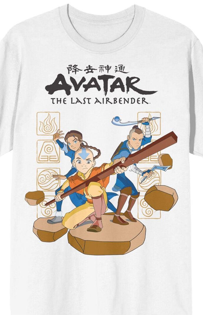 Men's Avatar The Last Airbender Anime T-Shirt Product Image