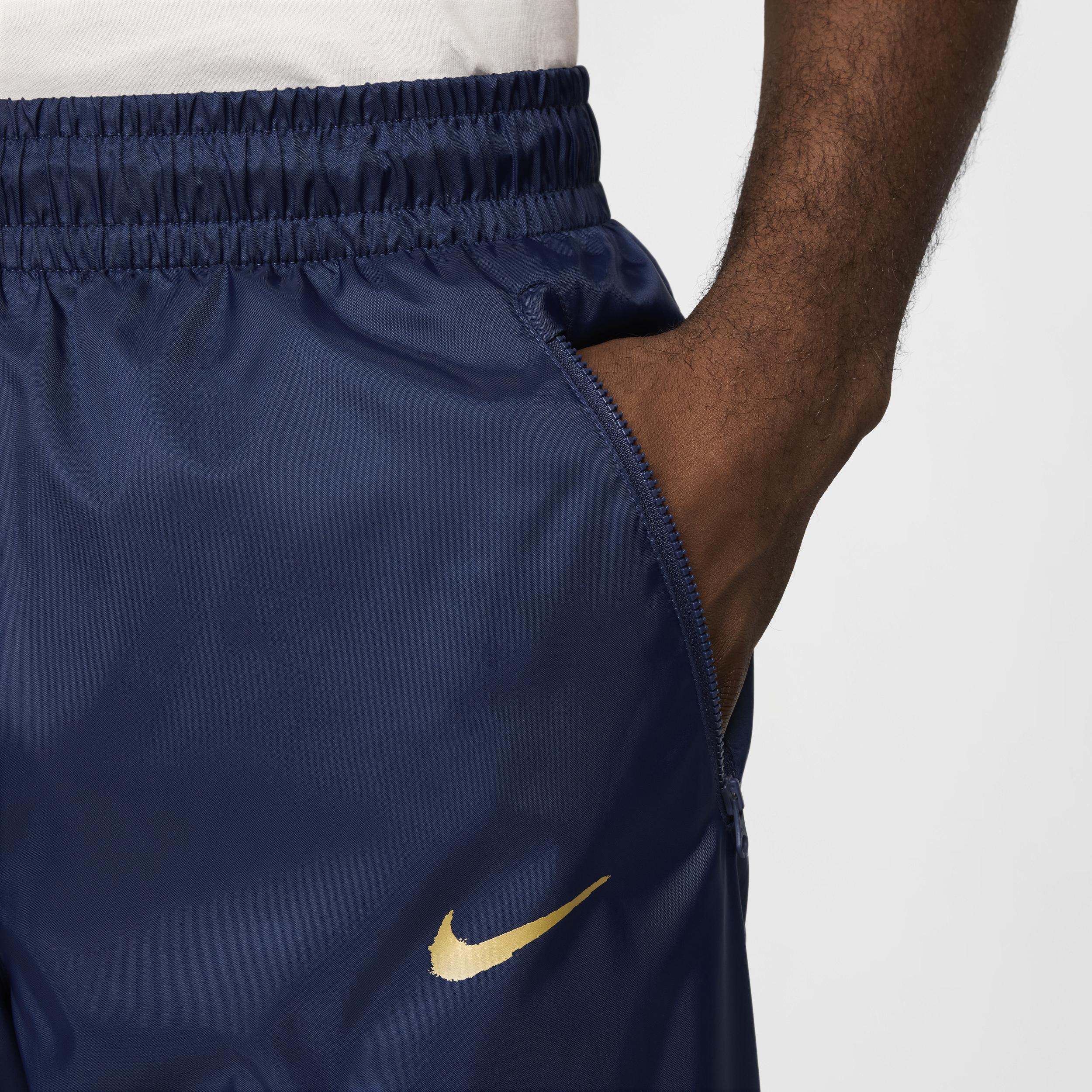 Men's Nike  Navy Paris Saint-Germain Windrunner Woven Pants, Size: Large, Psg Blue Product Image