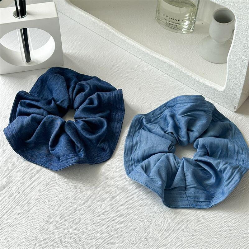 Denim Scrunchie Product Image