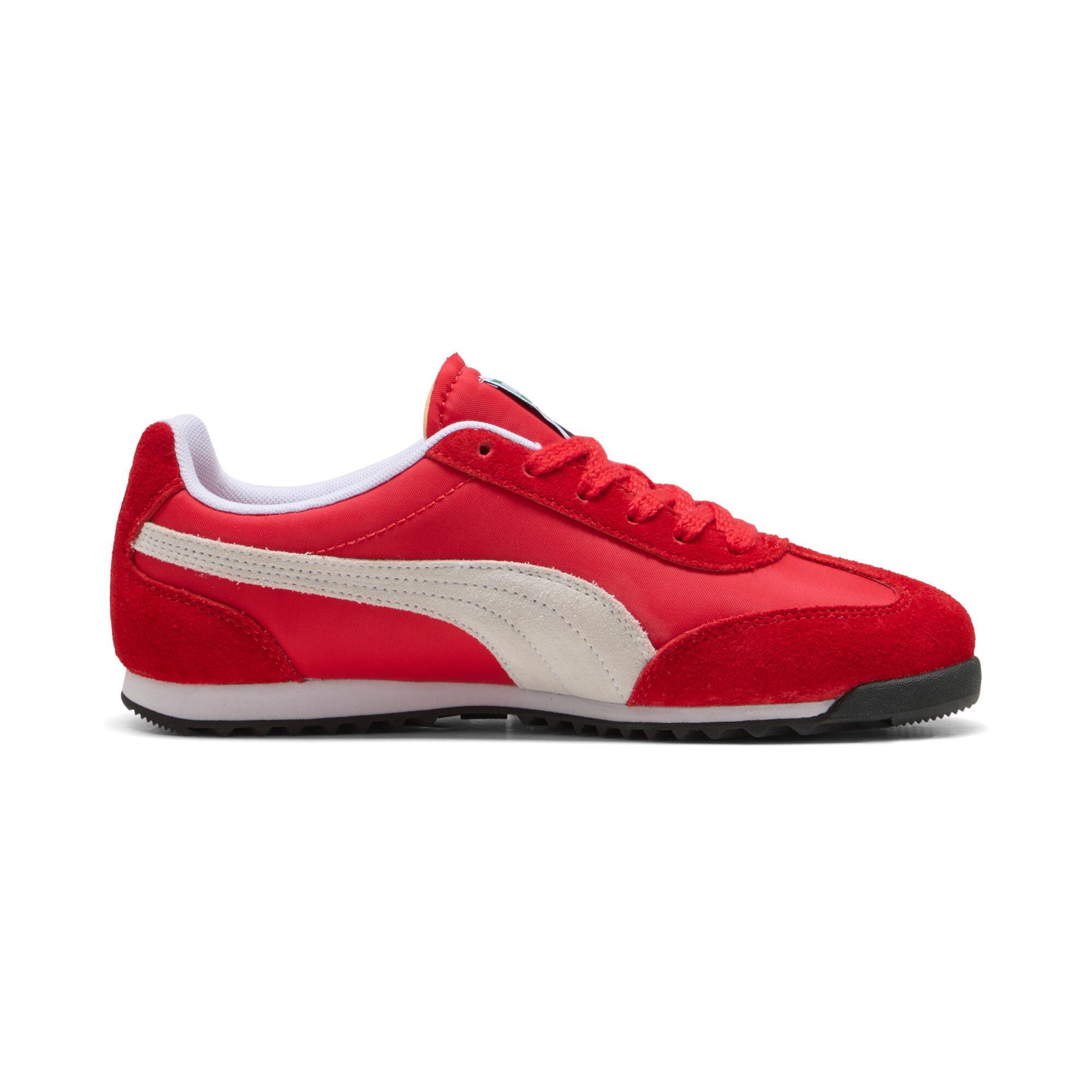 PUMA Arizona Nylon Wns Women Shoes in For All Time Red/White/Gold Product Image