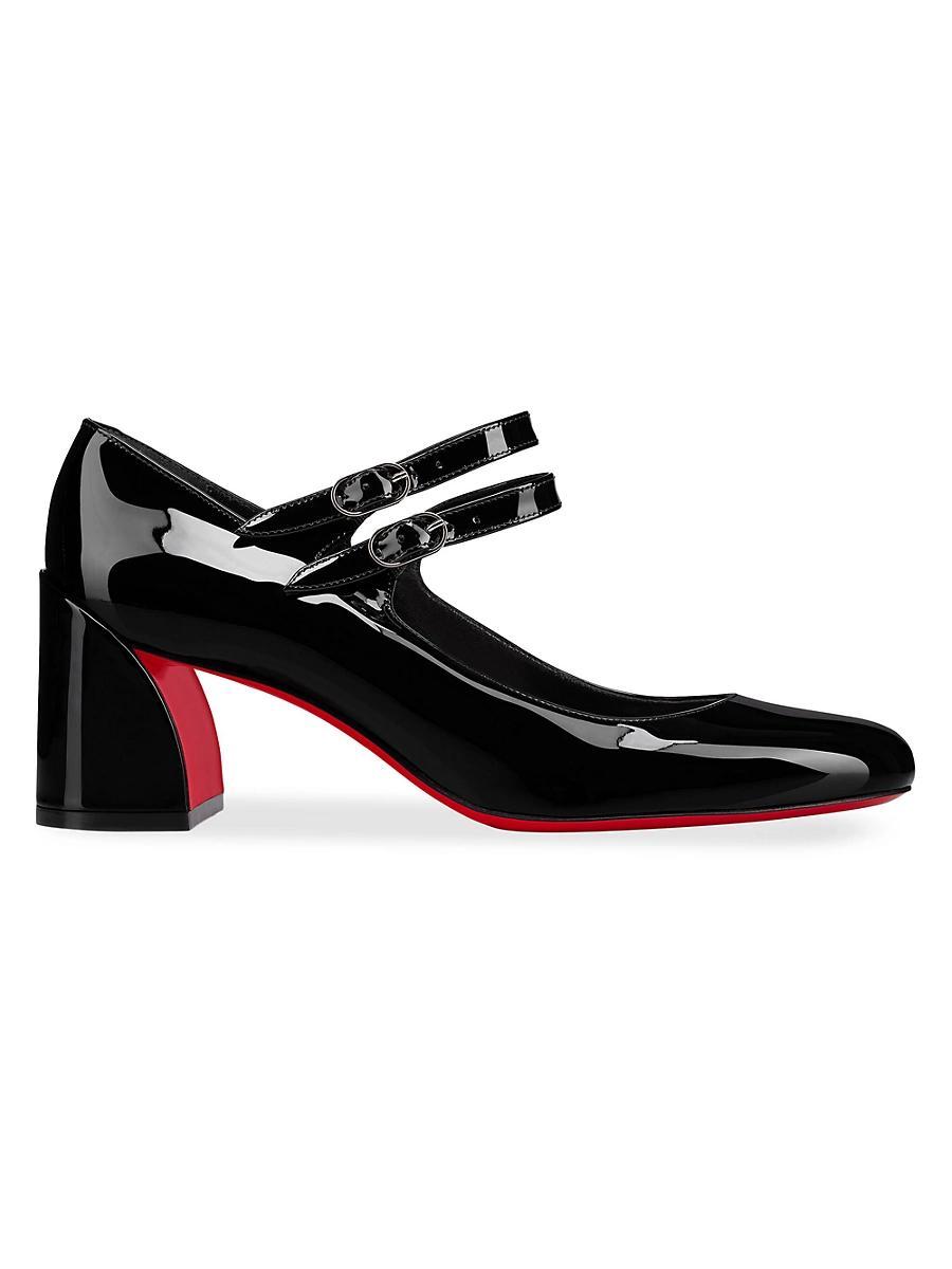 Miss Jane Patent Red Sole Pumps Product Image