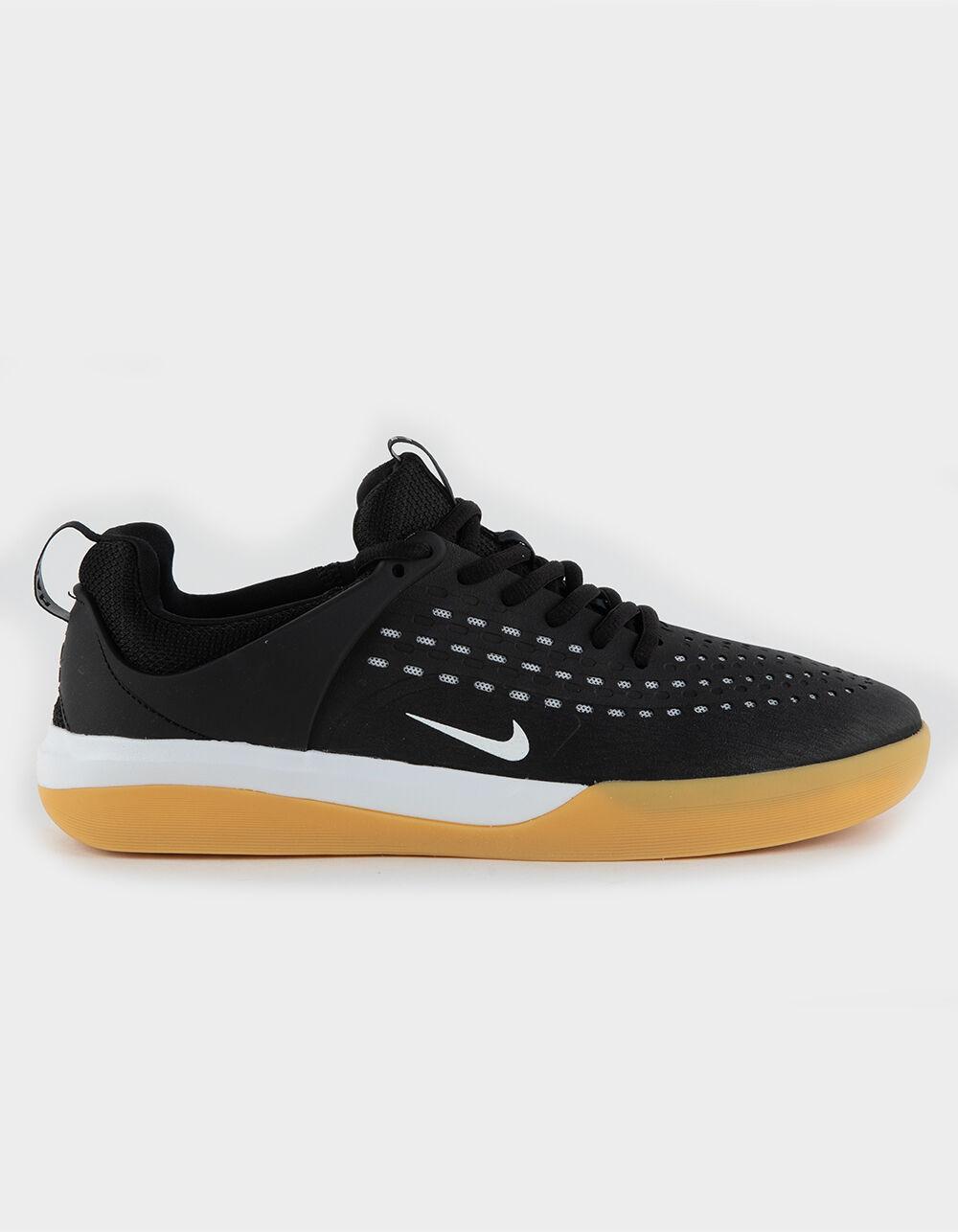 NIKE SB Zoom Nyjah 3 Mens Shoes - GRAY/WHITE Product Image