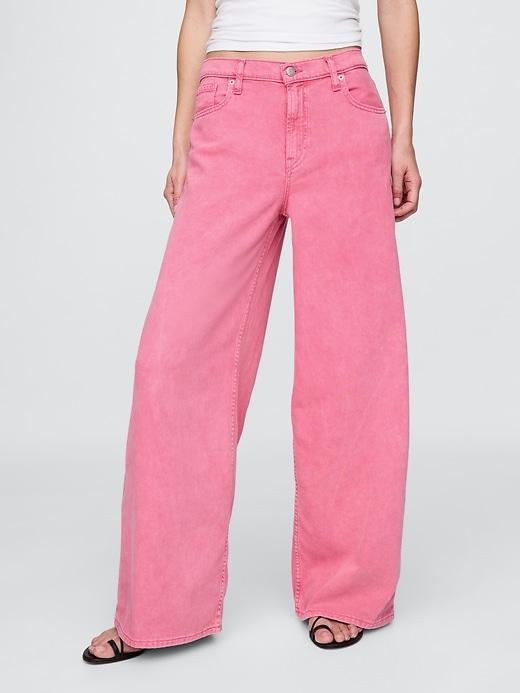 Mid Rise UltraSoft Baggy Jeans Product Image
