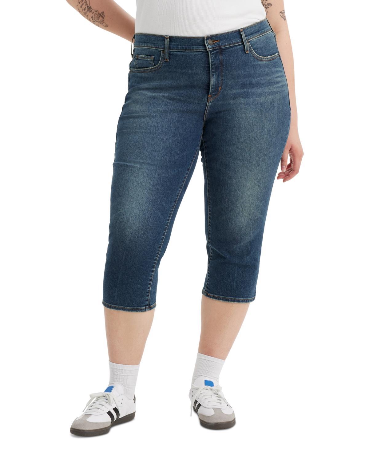 Plus Size Levis 311 Shaping Capris, Womens Product Image