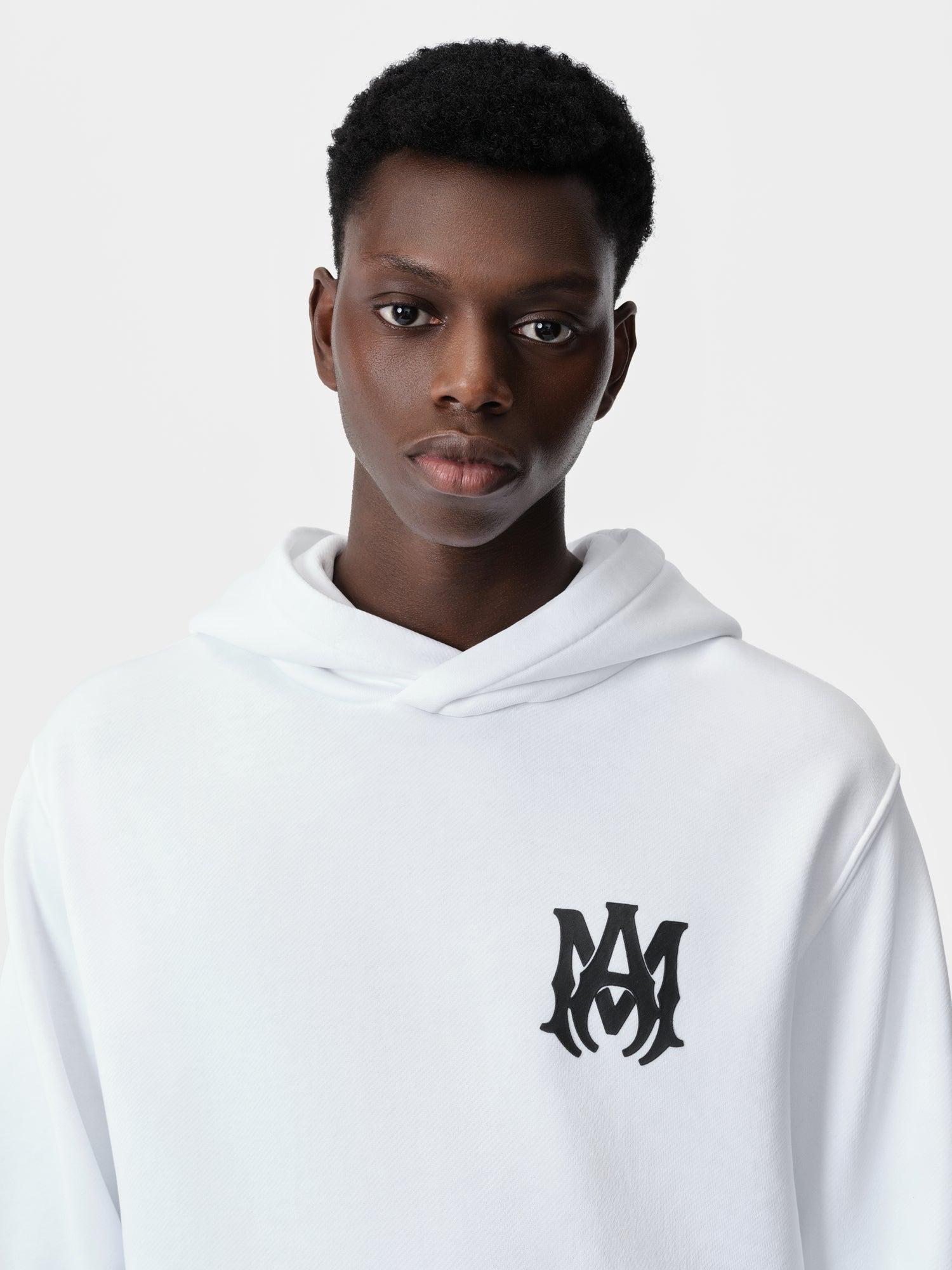 MA CORE LOGO HOODIE - White Male Product Image