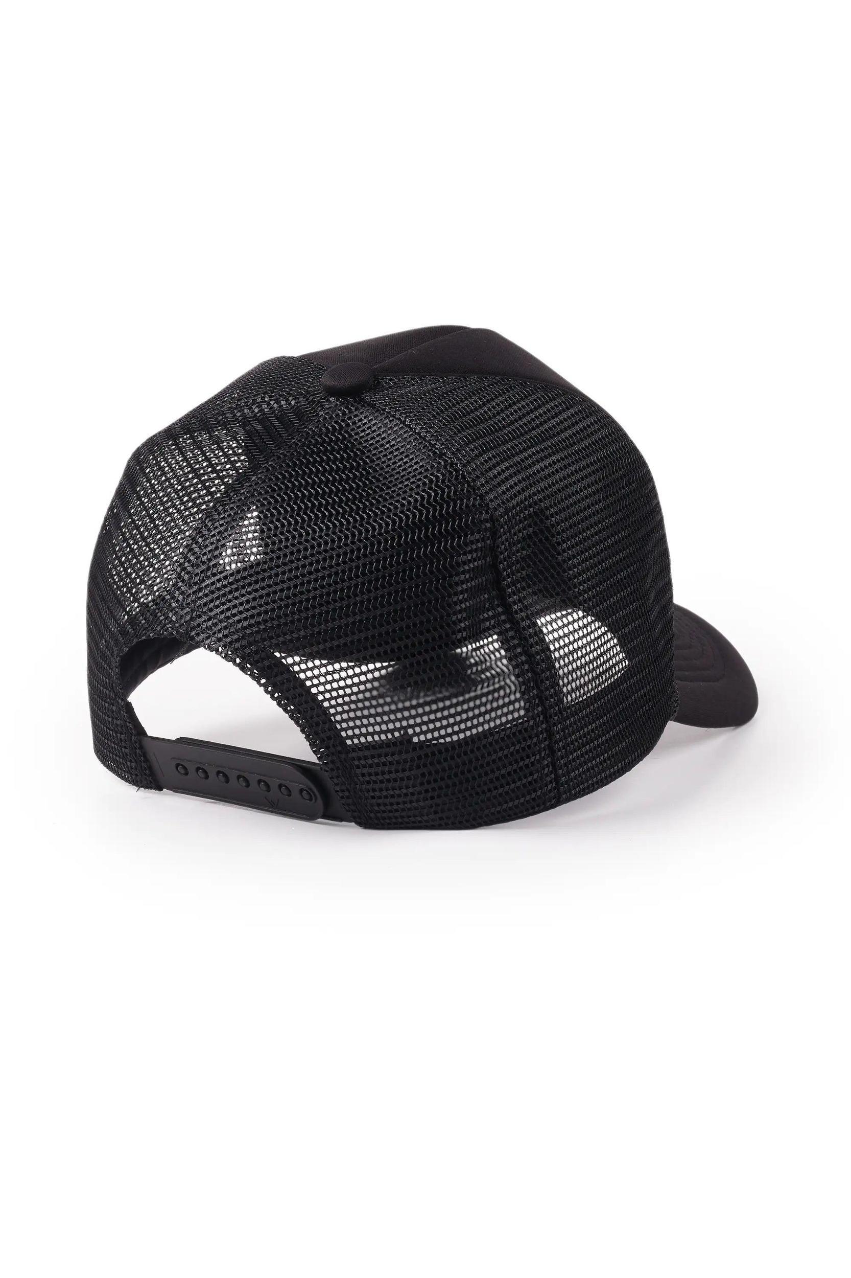 Beno Black Graphic Trucker Hat Male Product Image
