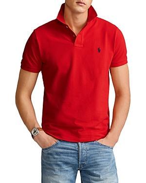 Polo Ralph Lauren Custom Slim Fit Mesh Polo Shirt Product Image