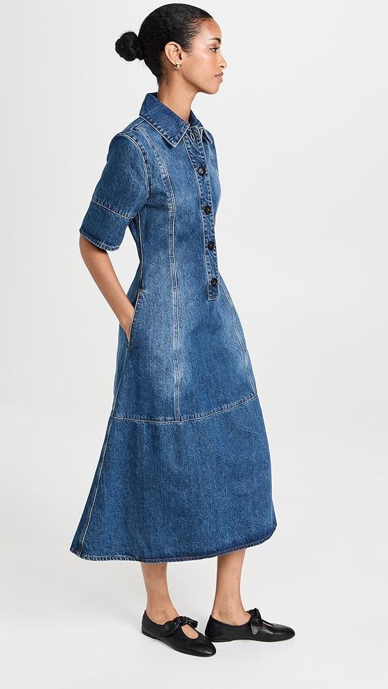 CO Half Placket Dress | Shopbop Product Image