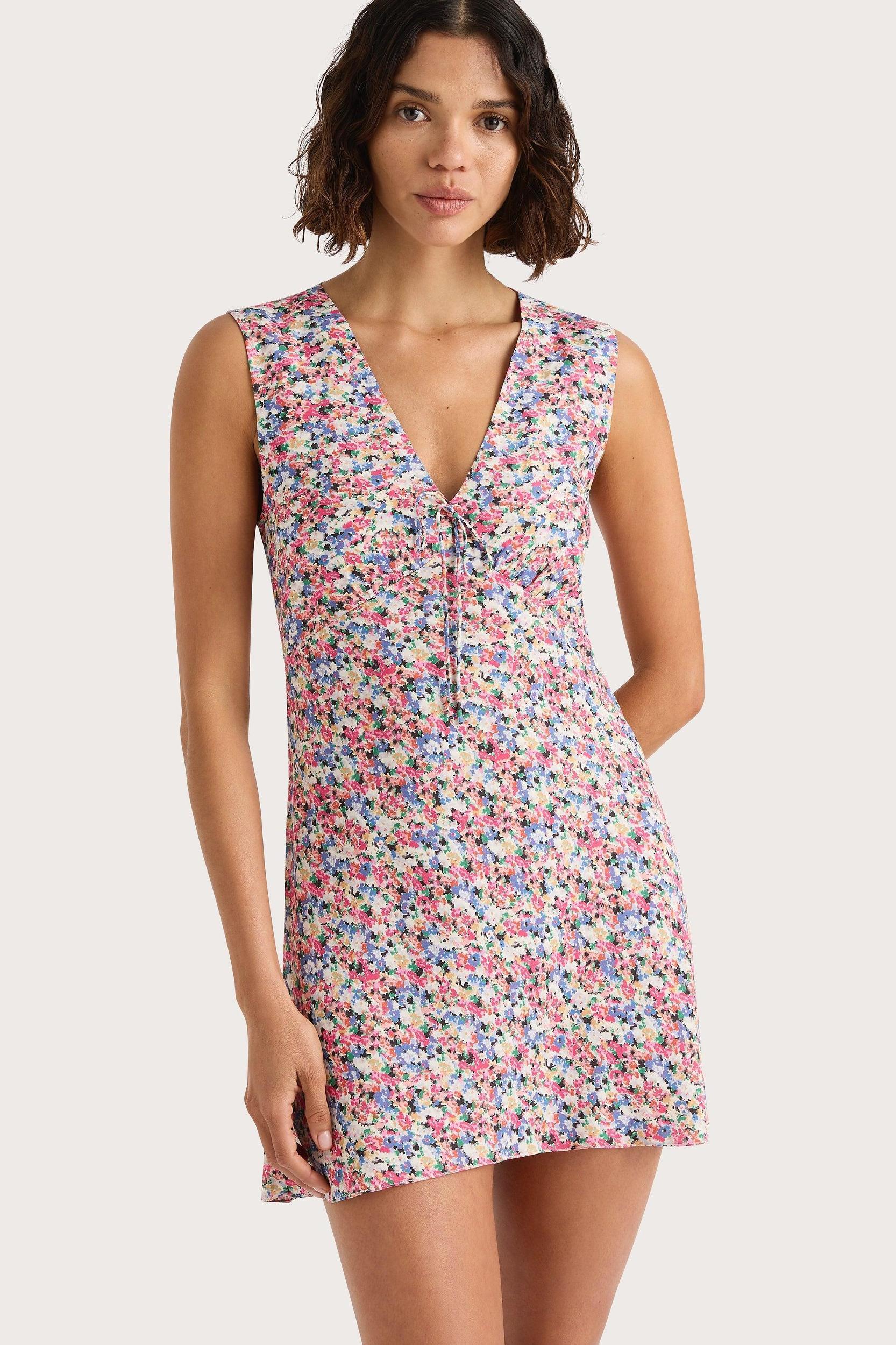 Josephine Mini Dress Valerie Floral Multi Product Image