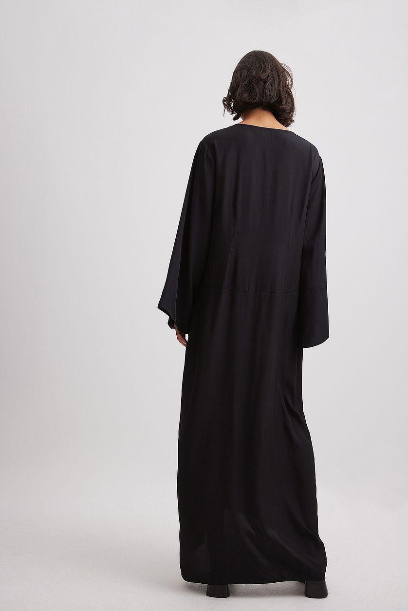 Wide Sleeve Maxi Dress Product Image