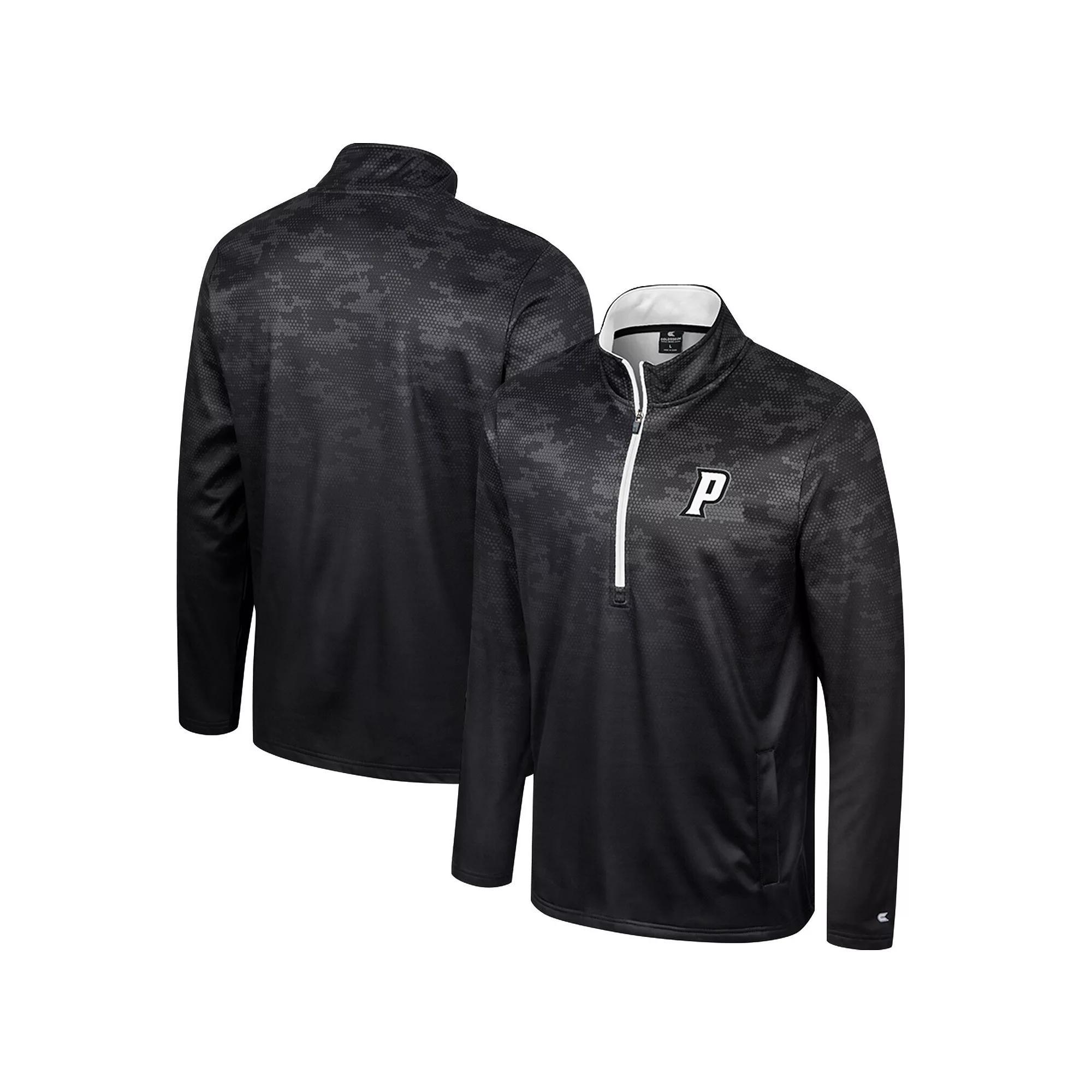 Men's Colosseum  Black Providence Friars The Machine Half-Zip Jacket, Size: XL, Prv Black Product Image