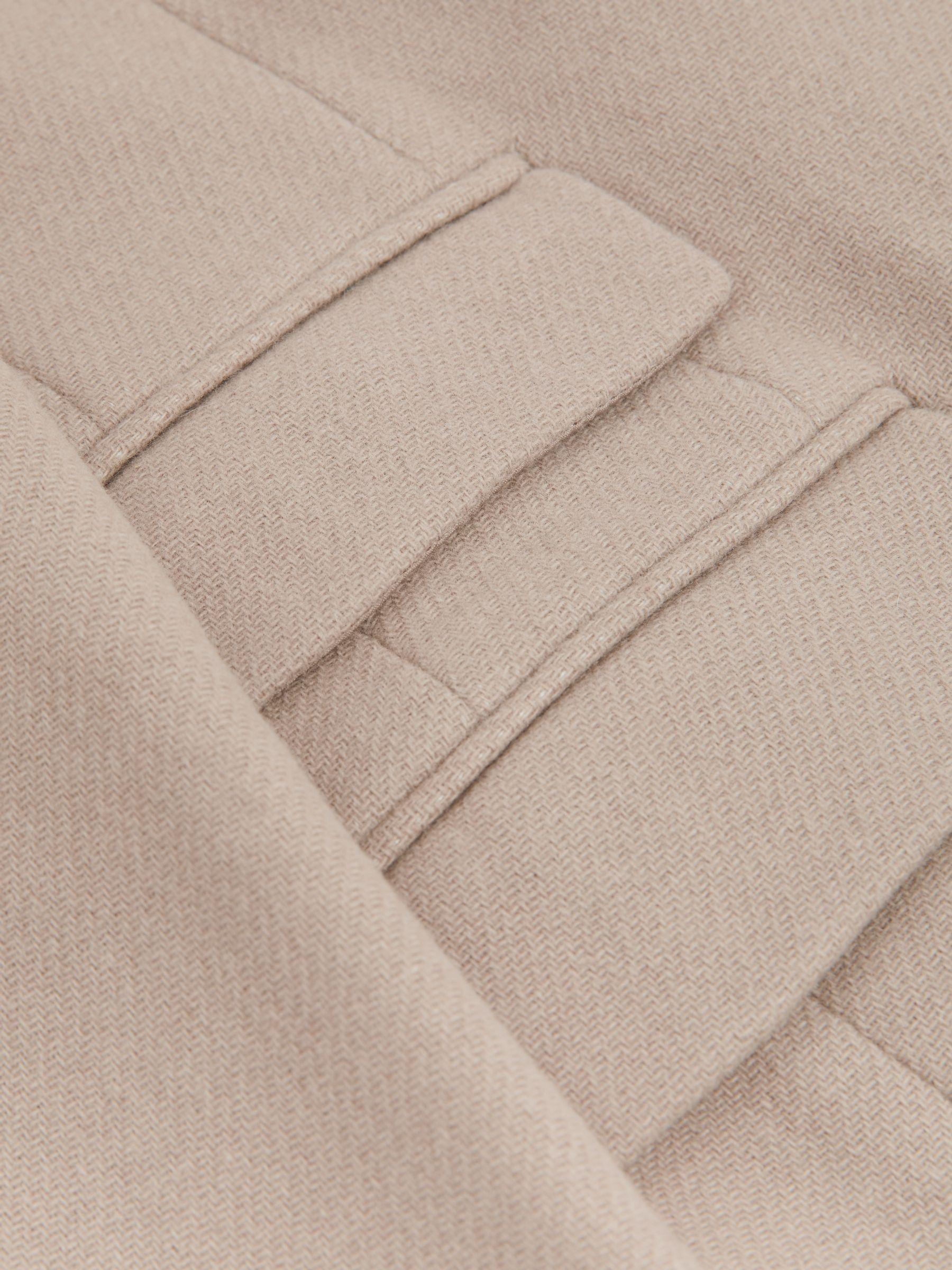 Petite Wool-Blend Coat in Stone Product Image