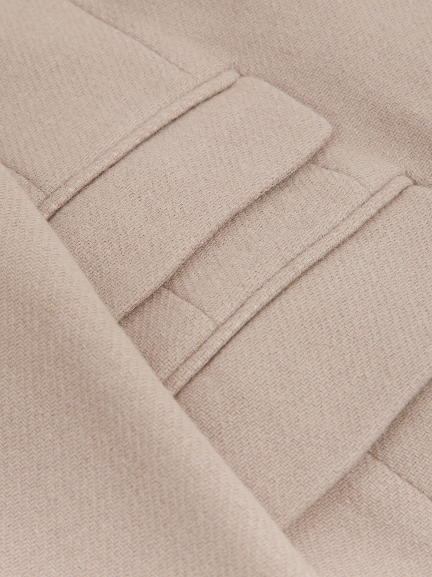 Petite Wool-Blend Coat in Stone Product Image