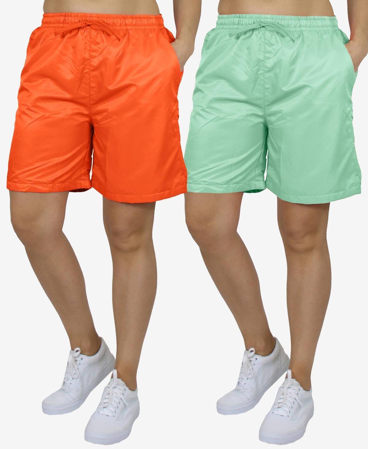Galaxy By Harvic Womens Active Workout Training Shorts - Pack of 2 Product Image