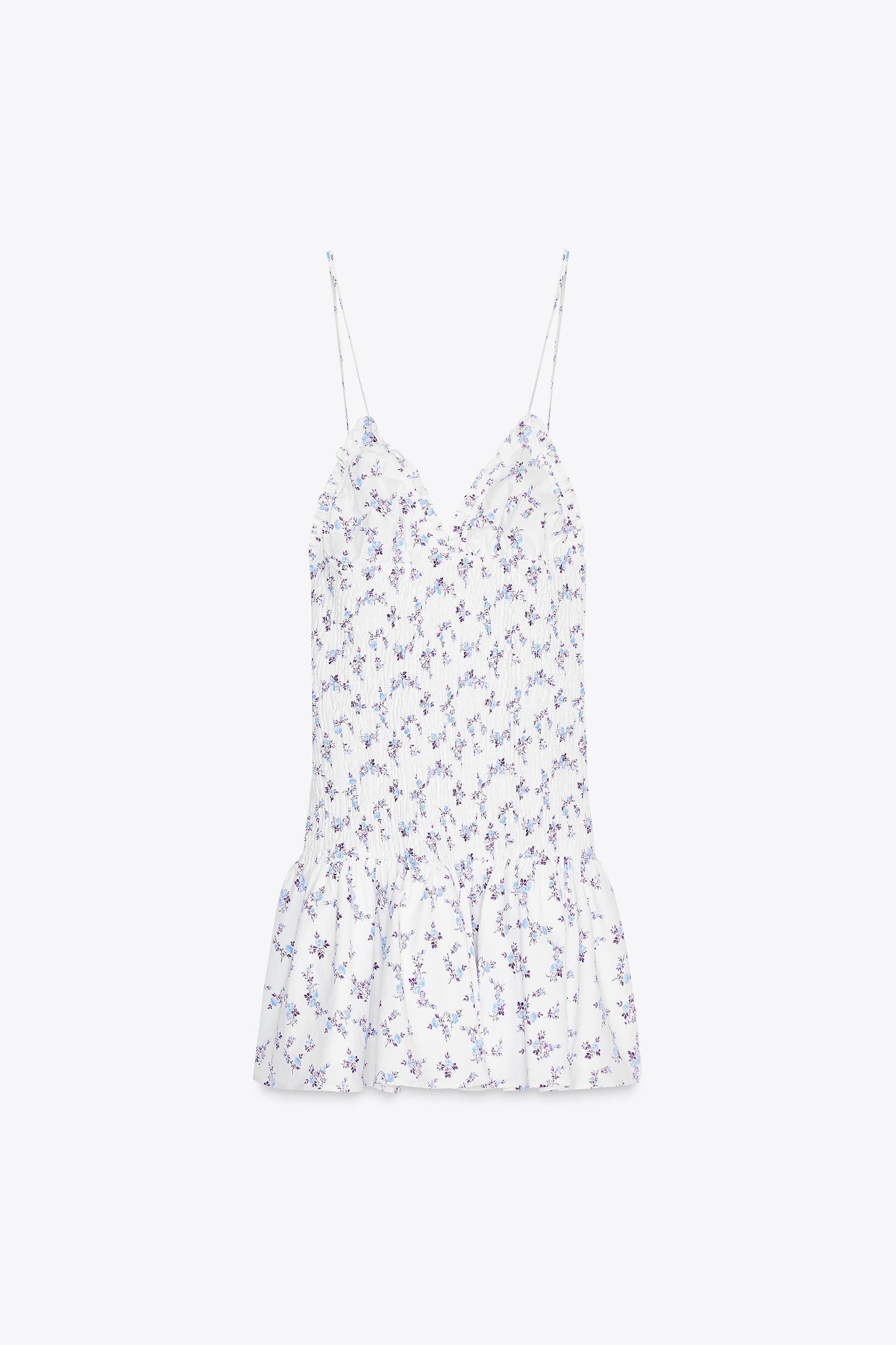 FLORAL STRETCH DRESS Product Image