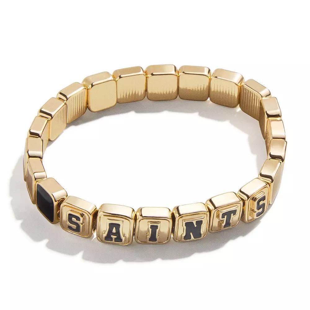 WEAR by Erin Andrews x BaubleBar New Orleans Saints Tile Bracelet, Women's, Team Product Image
