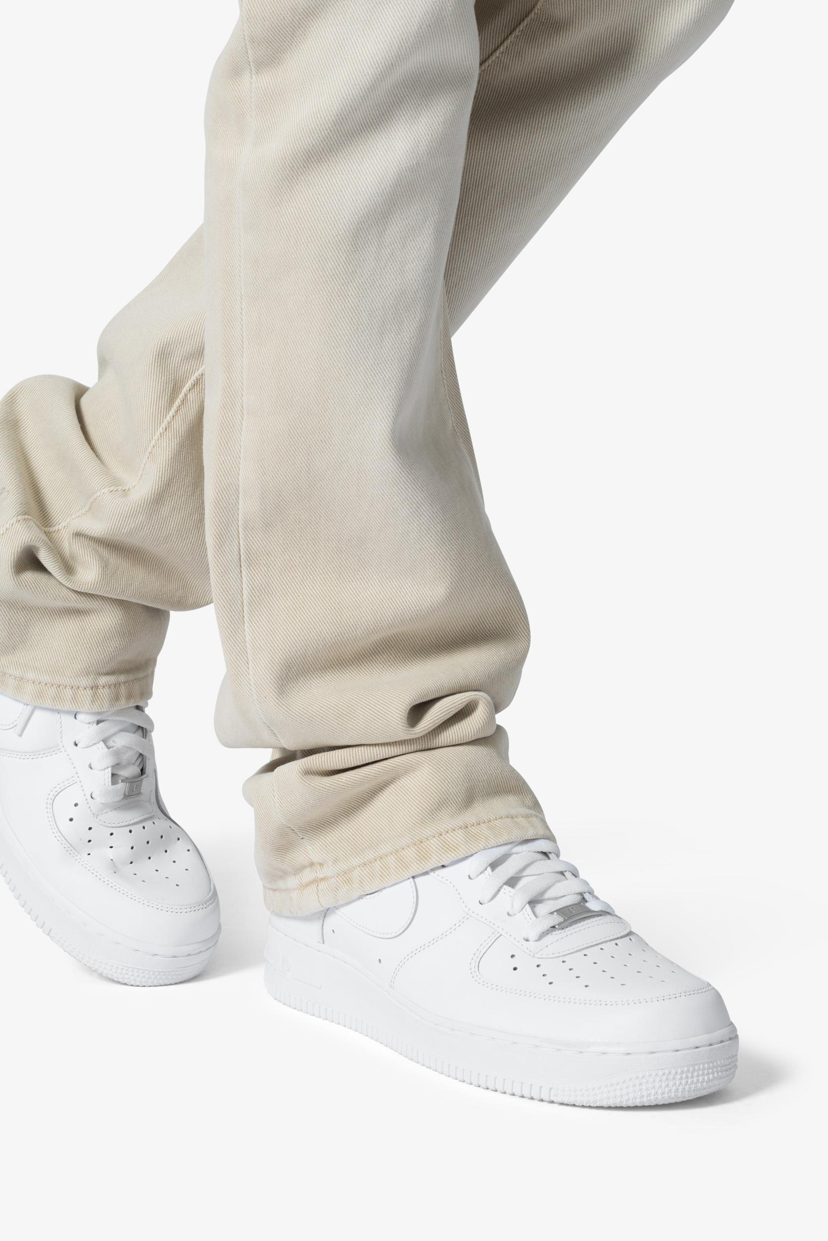 B375 Flare Denim - Light Tan Product Image