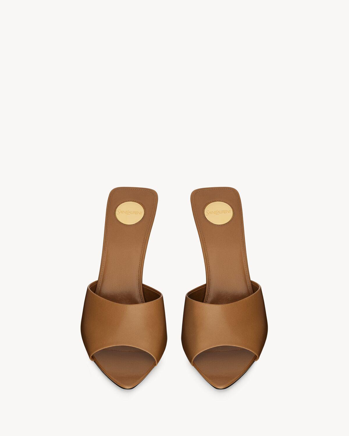 ROMY mules in smooth leather | Saint Laurent | YSL.com Product Image