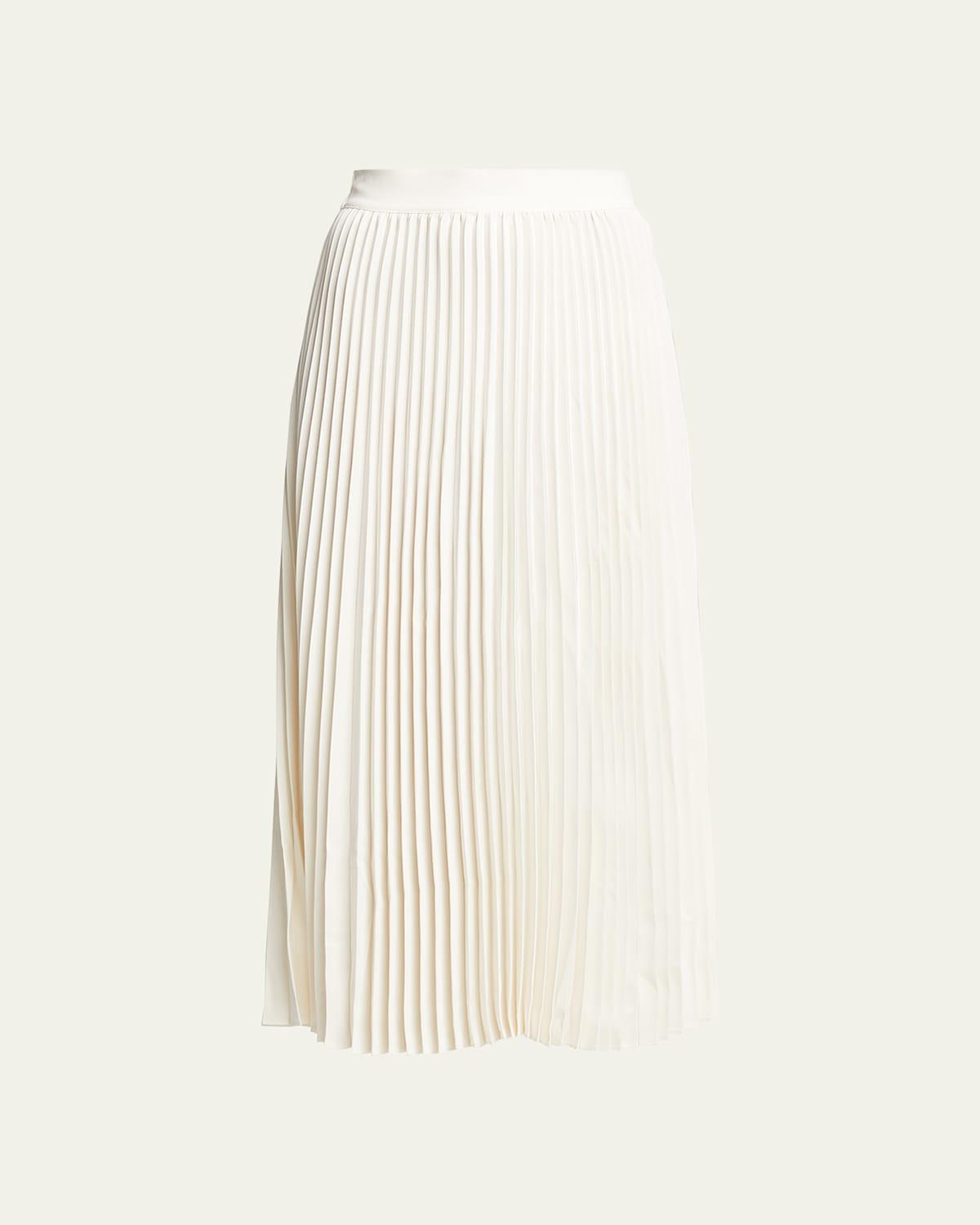 Pleated Midi Skirt Product Image