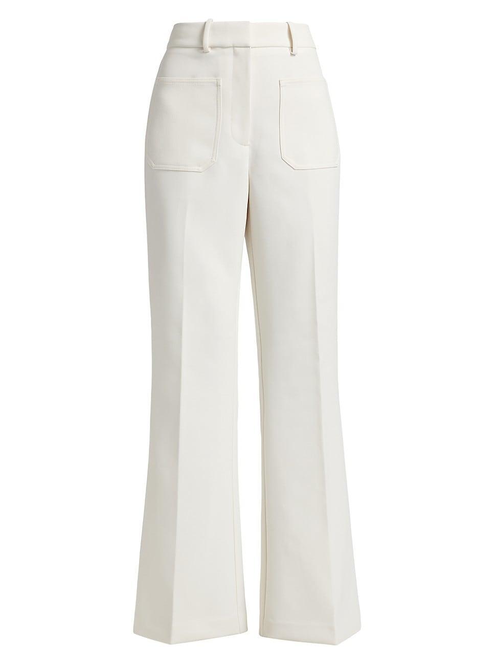 Womens Priya Seamed Flare Trousers Product Image