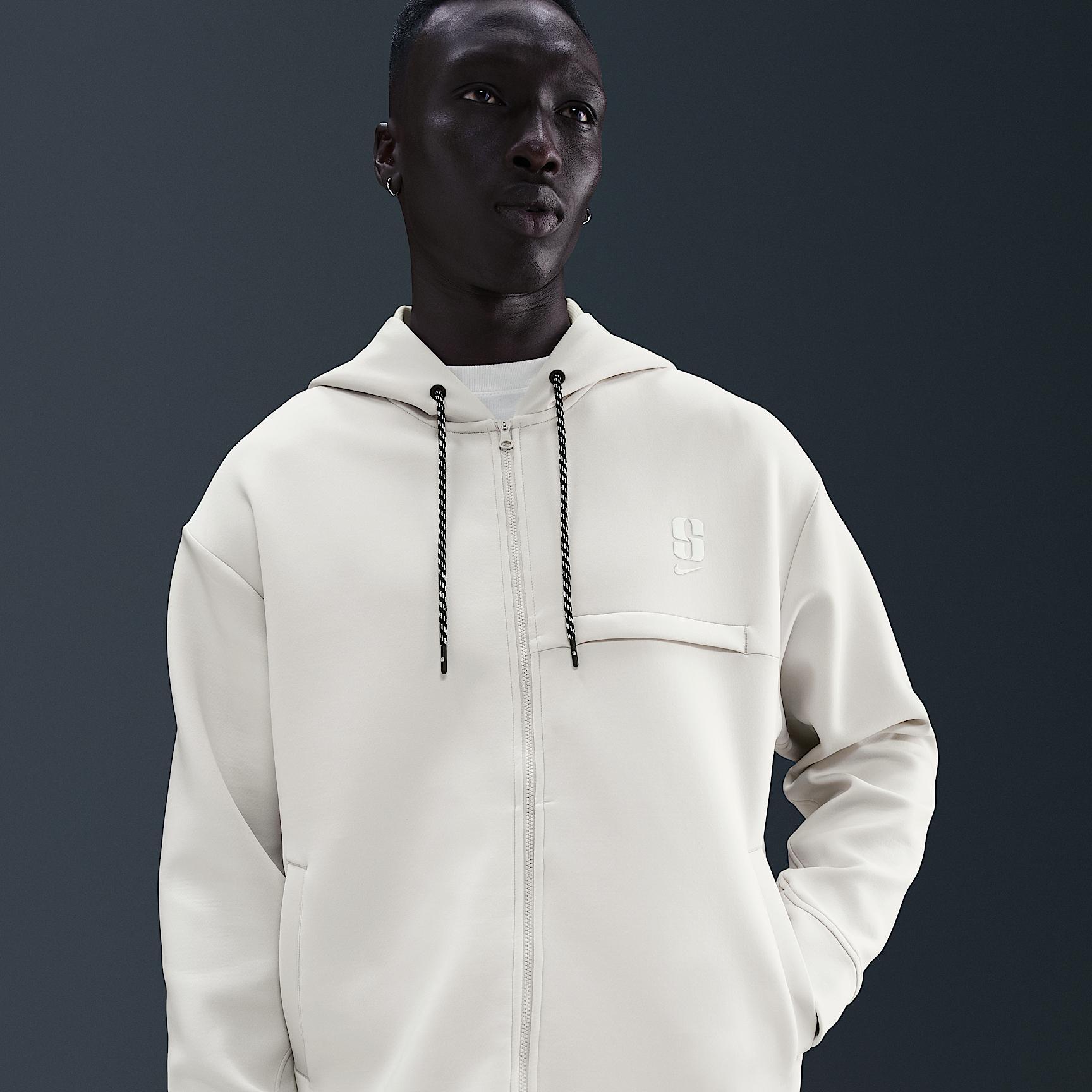 Nike Women's Sabrina Dri-FIT Loose Full-Zip Basketball Hoodie Product Image