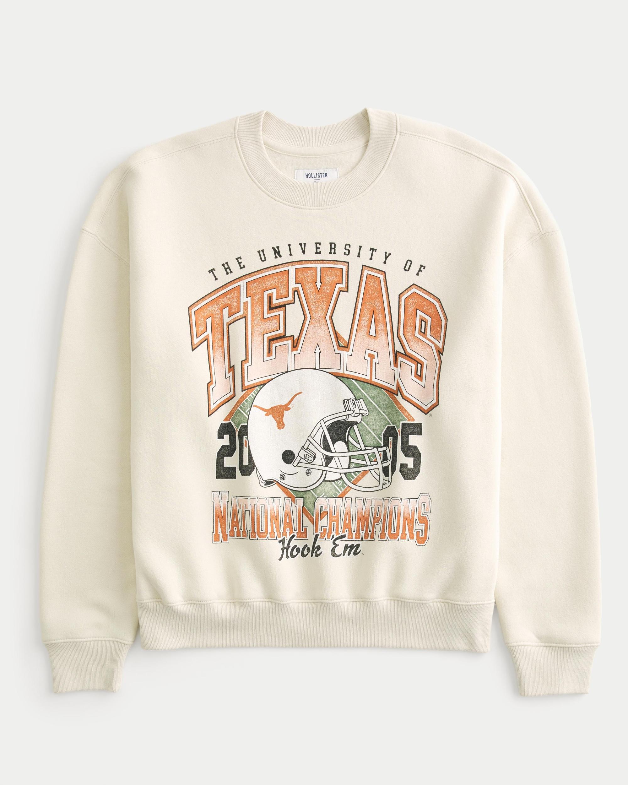 Boxy Indiana University Hoosiers Graphic Crew Sweatshirt Product Image