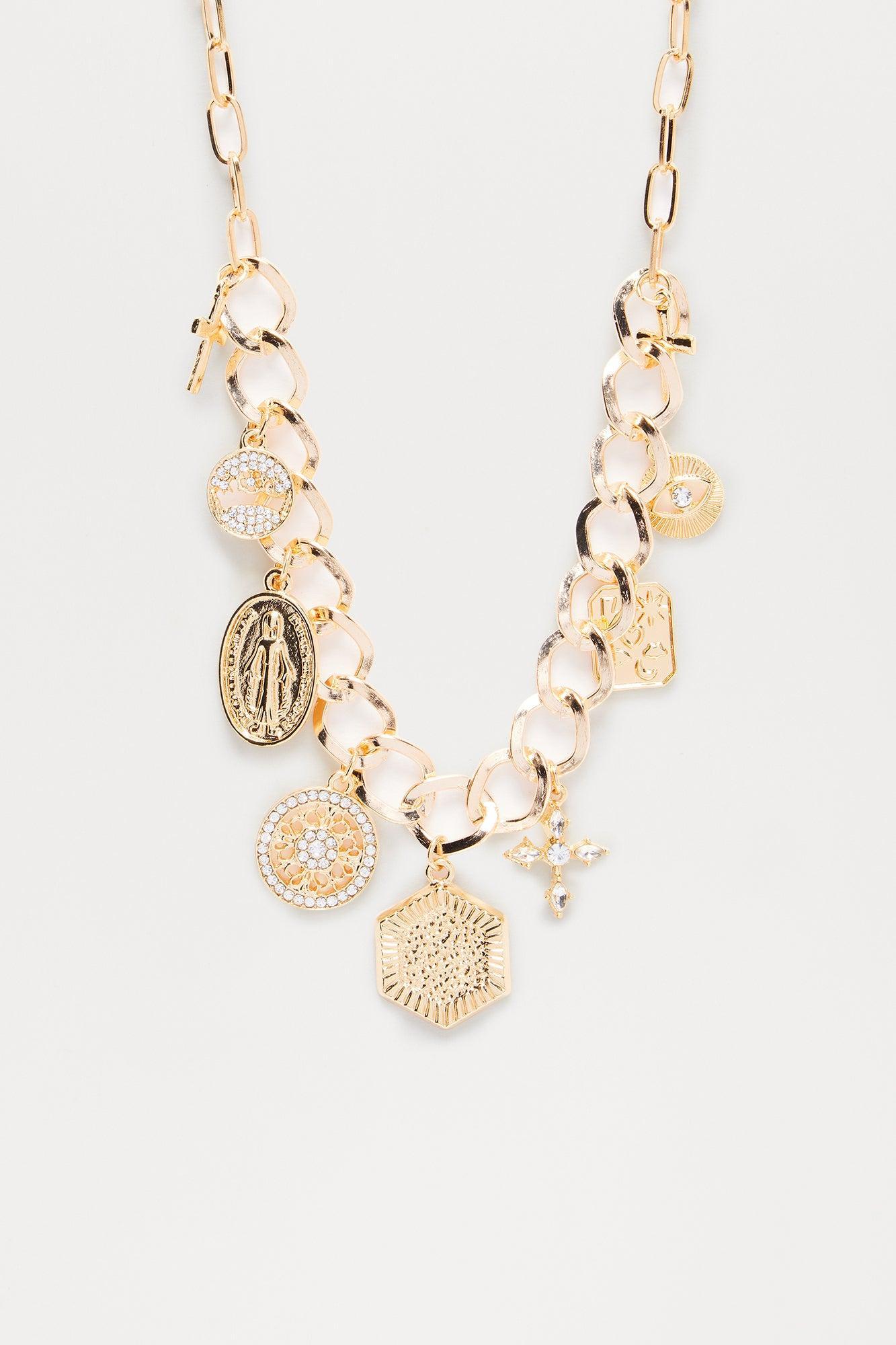 Collective Charm Necklace - Gold Product Image