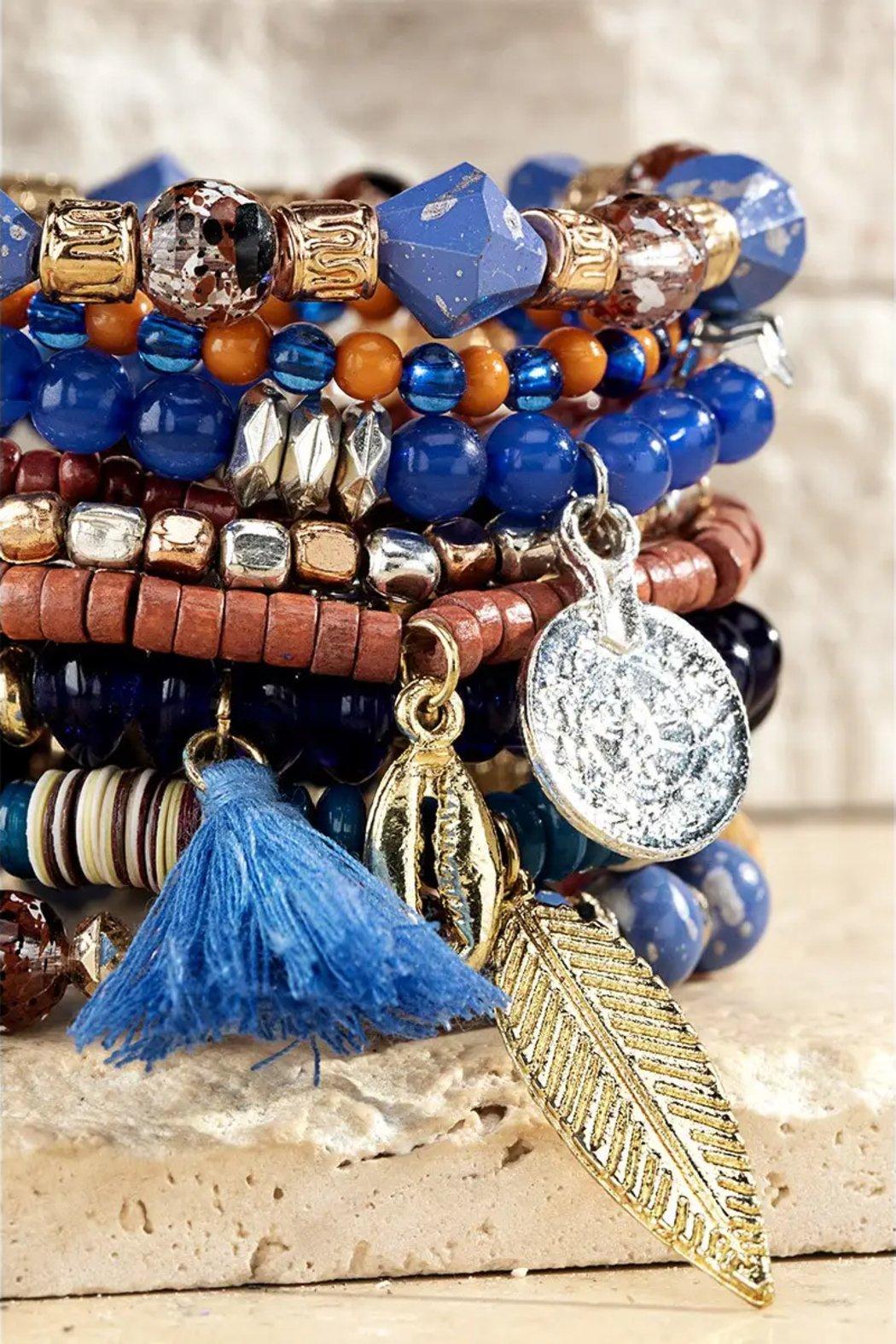 10 Layered Aruba Stackable Bracelet Product Image