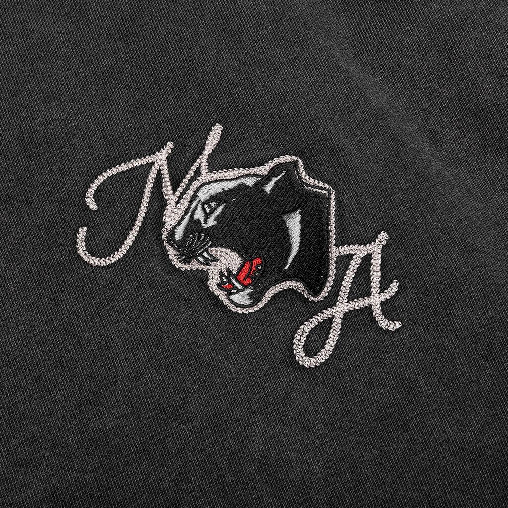 Vintage Panther Oversized Tee - Black Male Product Image