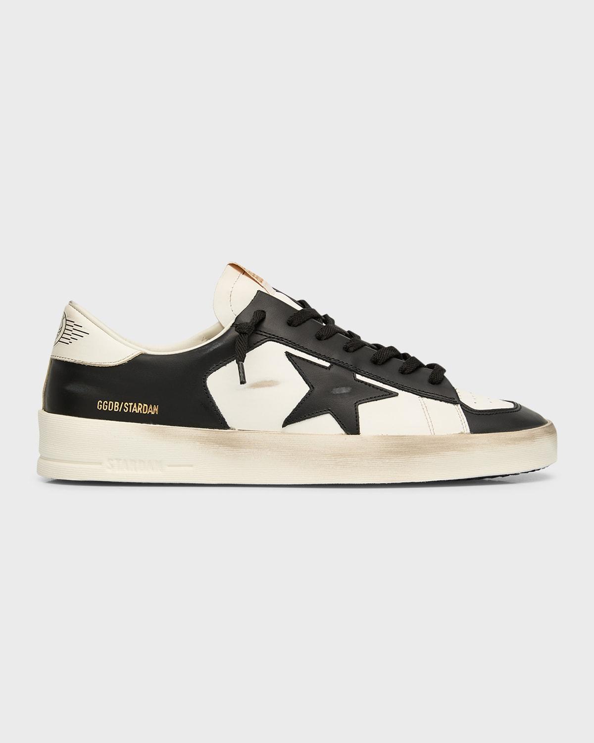 Mens Stardan Star Leather Low-Top Sneakers Product Image