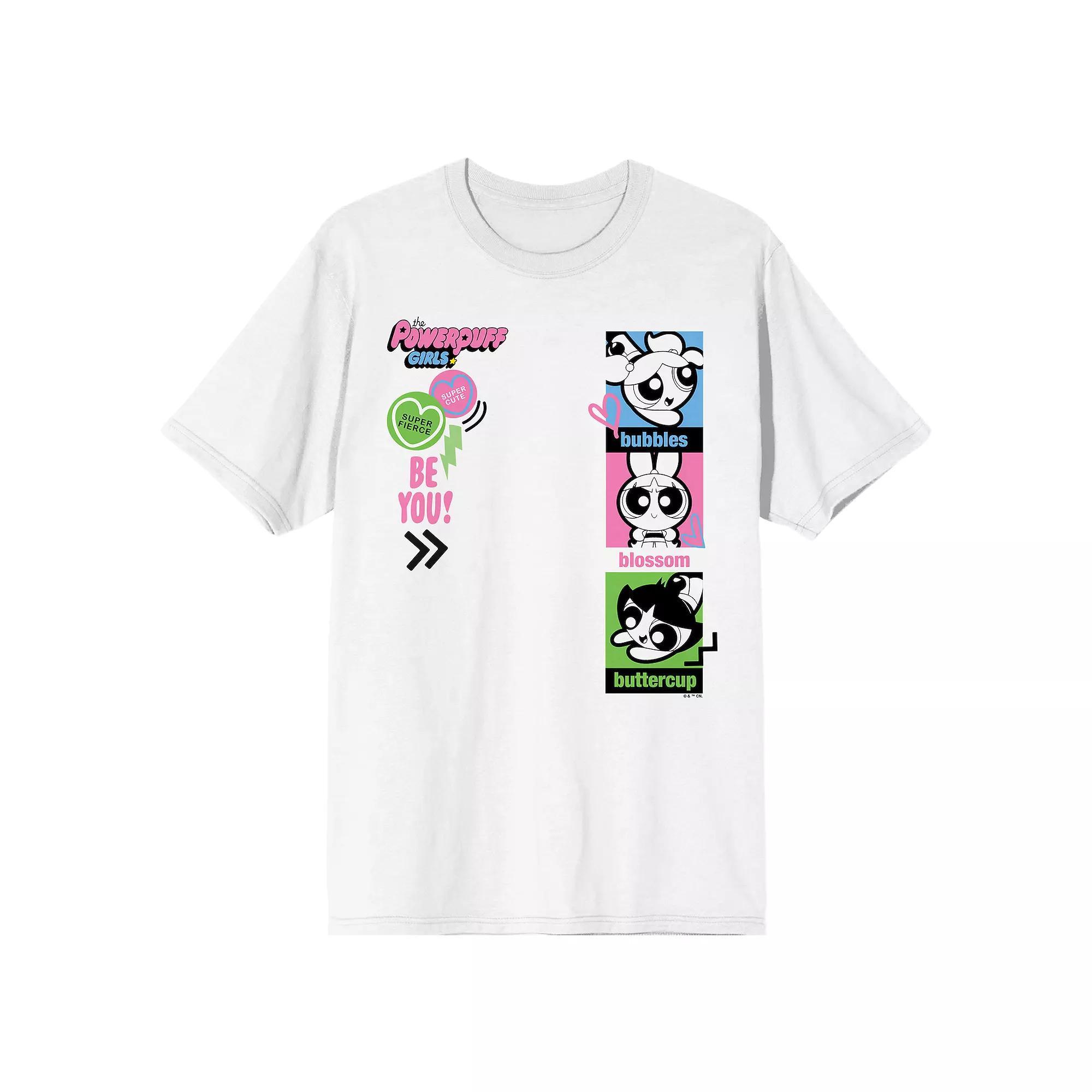 Juniors' Powerpuff Girls Graphic Tee, Women's, Size: XL, White Product Image