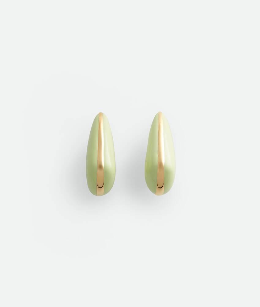 Women's Small Fin Earrings in Ice cream Product Image