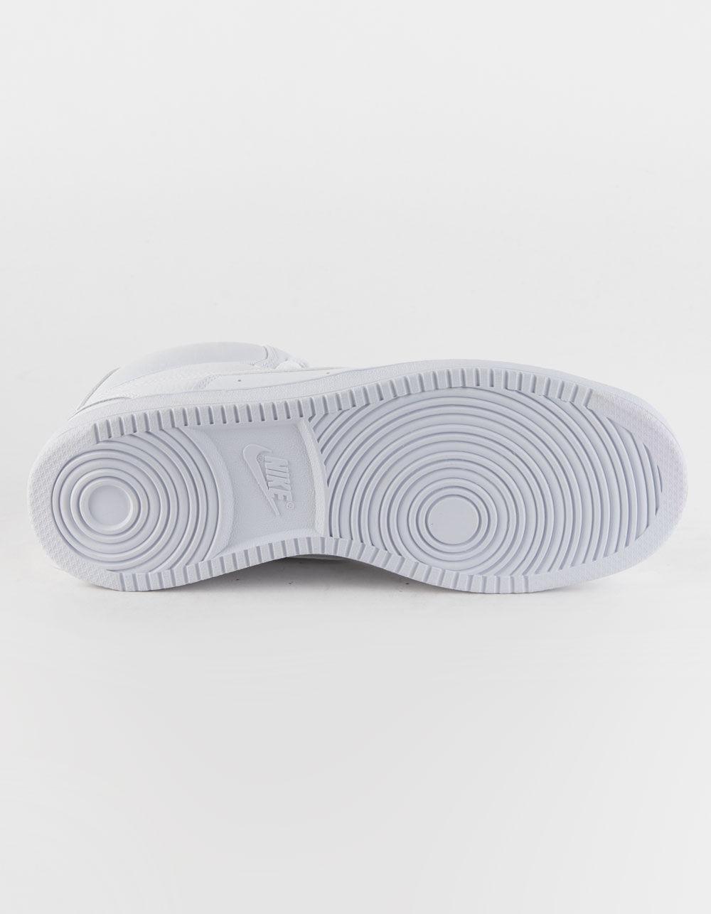 NIKE Court Vision Mid Womens Shoes - WHITE Product Image