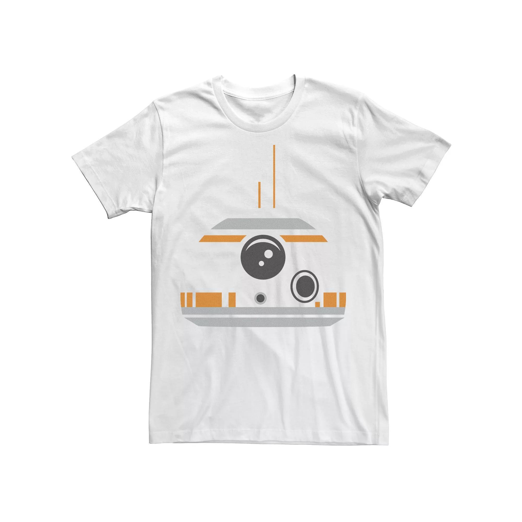 Men's Star Wars BB-8 Head Shot Tee, Size: 3XL, White Product Image
