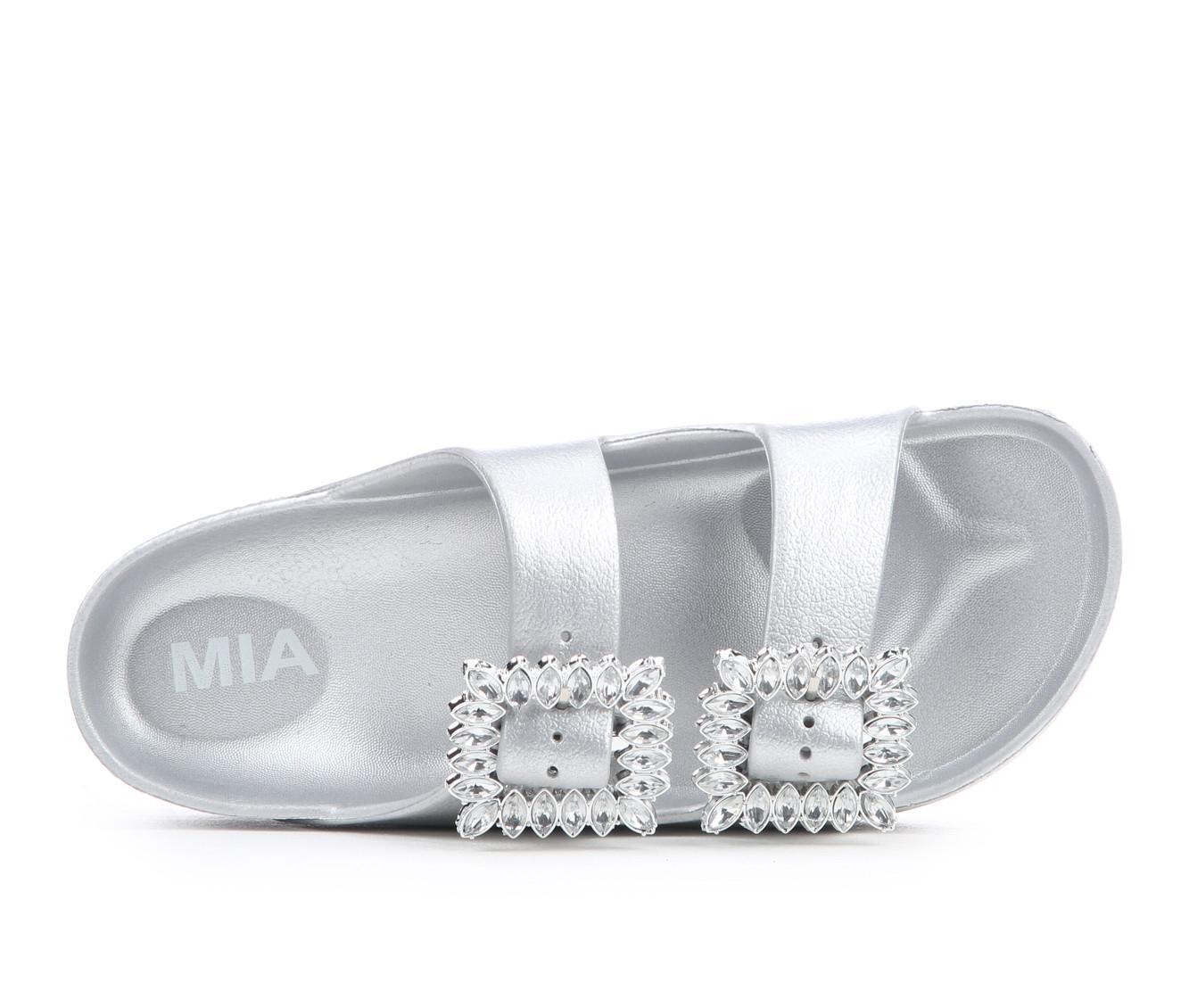 Women's MIA Kiana Rhinestone Platform Sandals Product Image